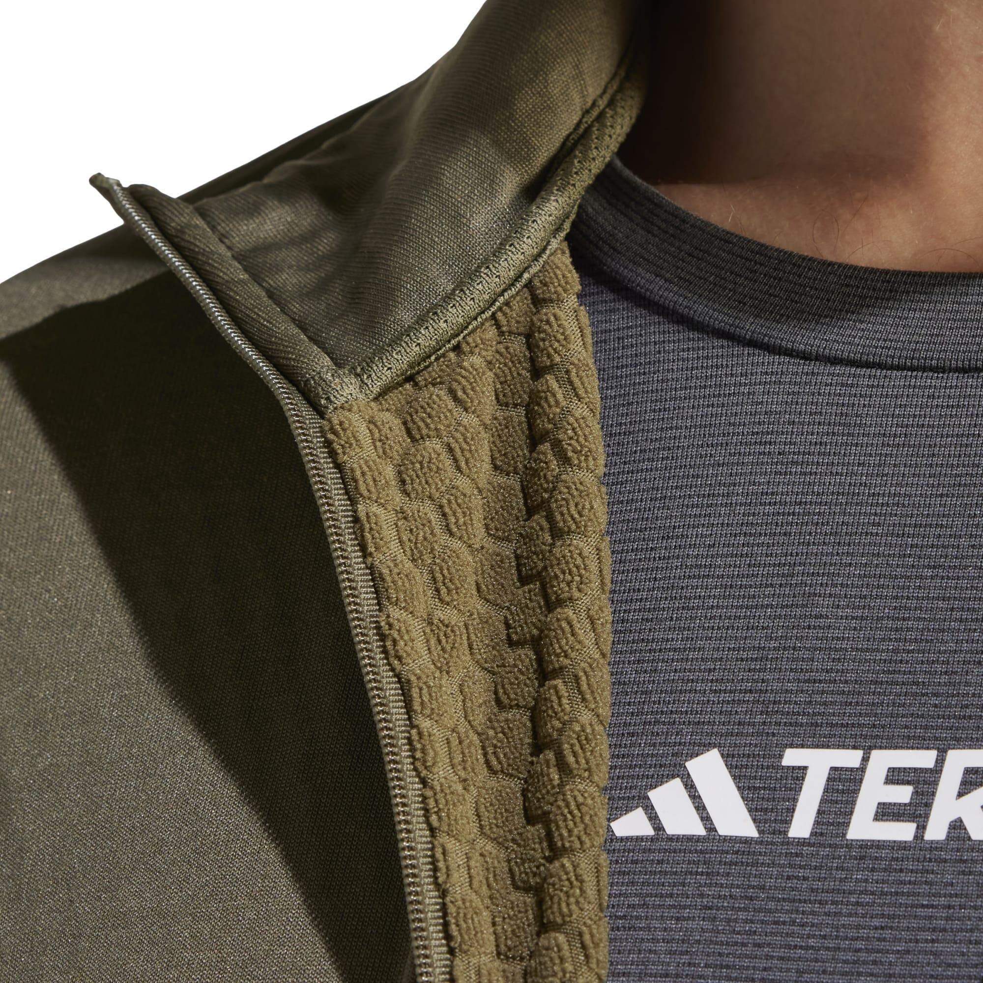 Forro polar de montaña y trekking Hombre adidas beige 4/7