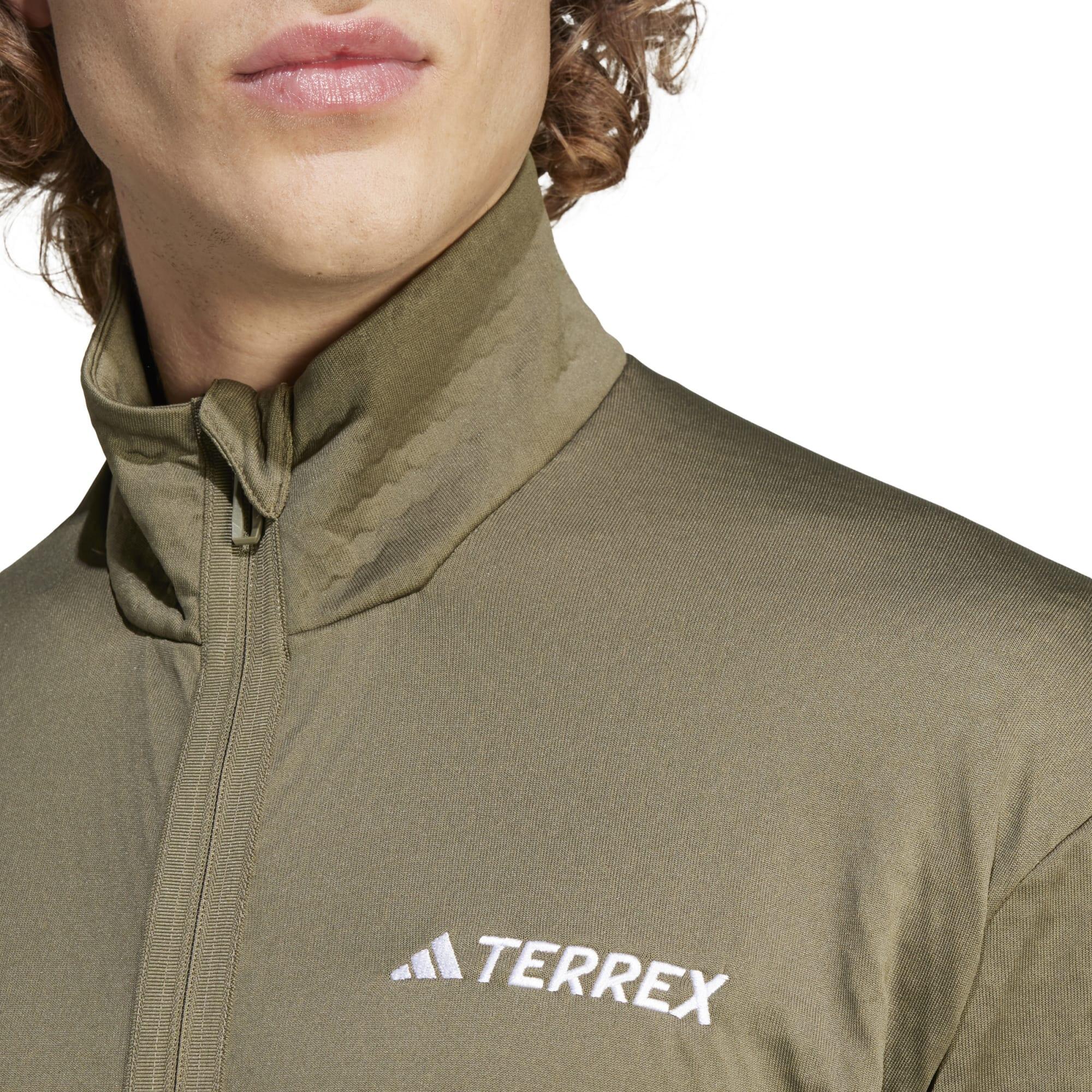 Forro polar de montaña y trekking Hombre adidas beige 5/7