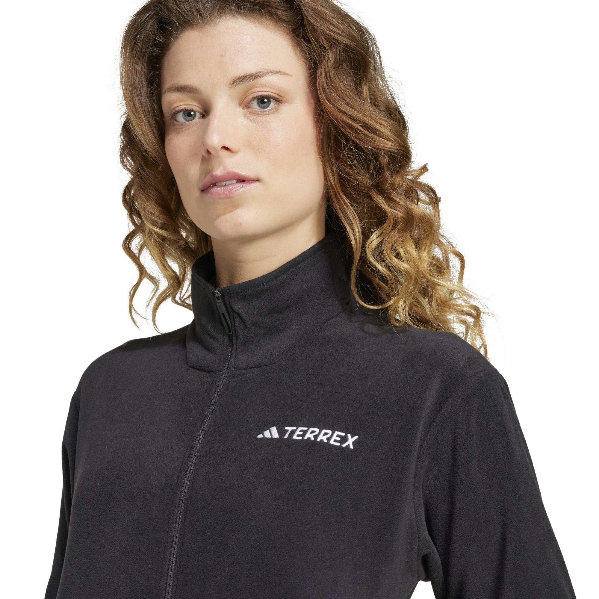 Forro polar de montaña y trekking Mujer Adidas Negro 6/6