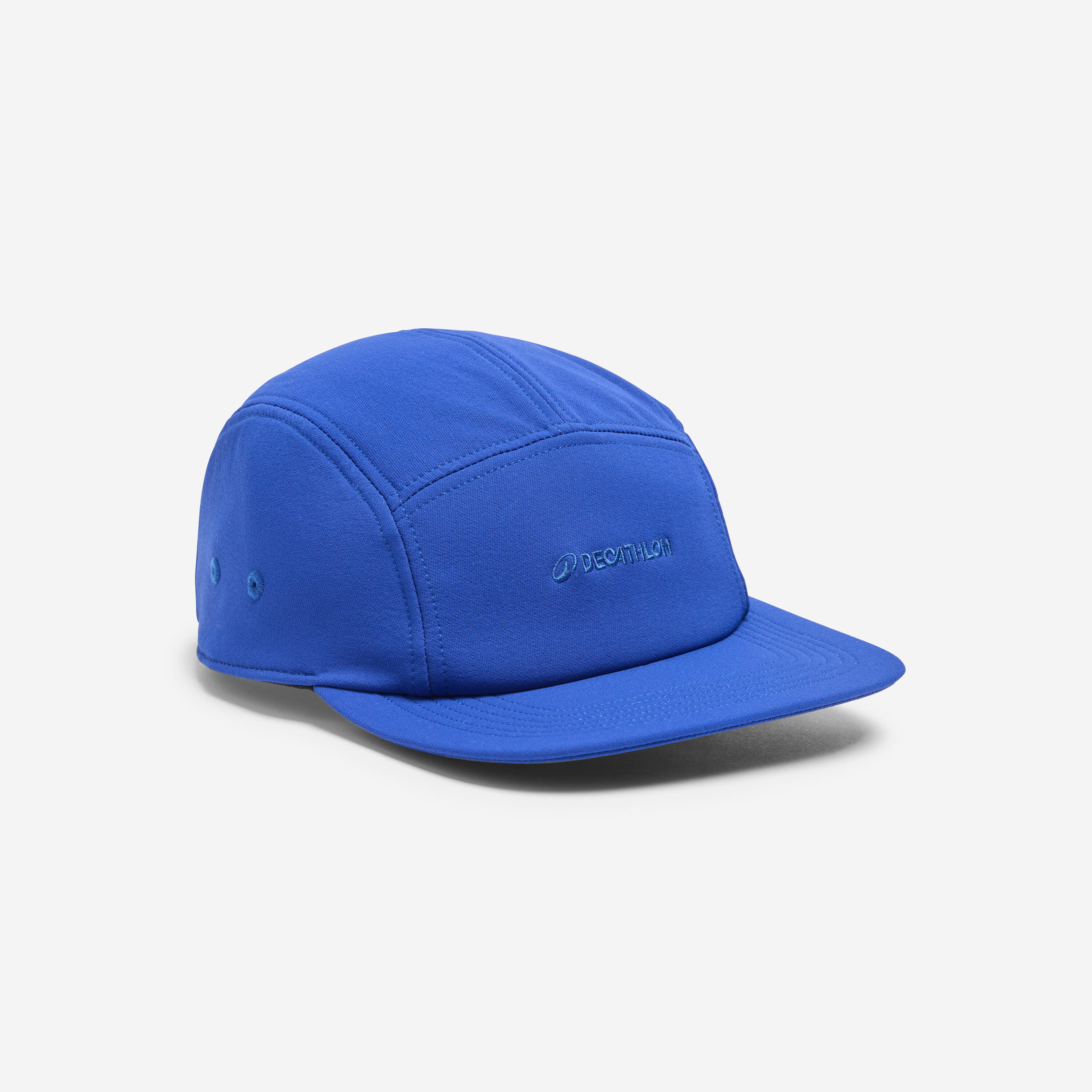 DECATHLON Gorra 5 Paneles con visera plana, azul
