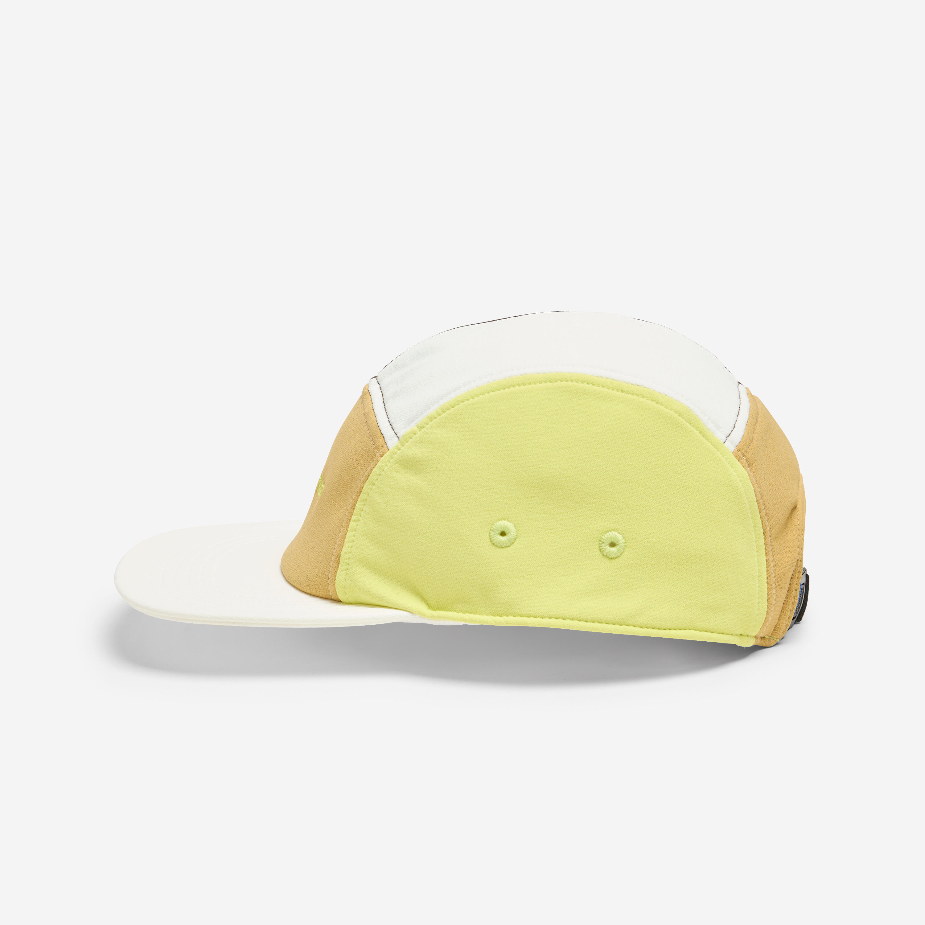 Gorra 5 Paneles, blanco, verde, beige 6/8