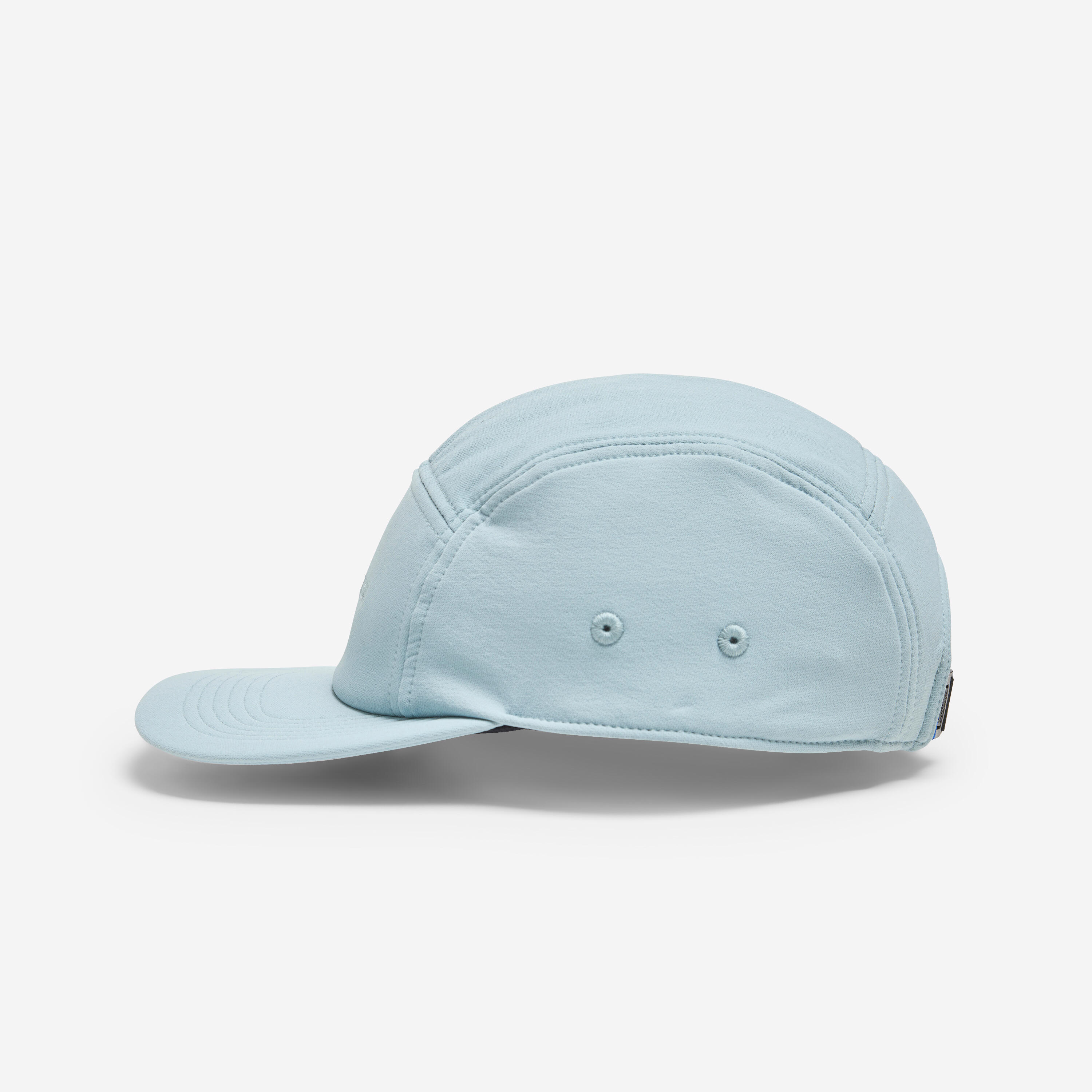 5 Panel cap with flat visor, blue 6/8