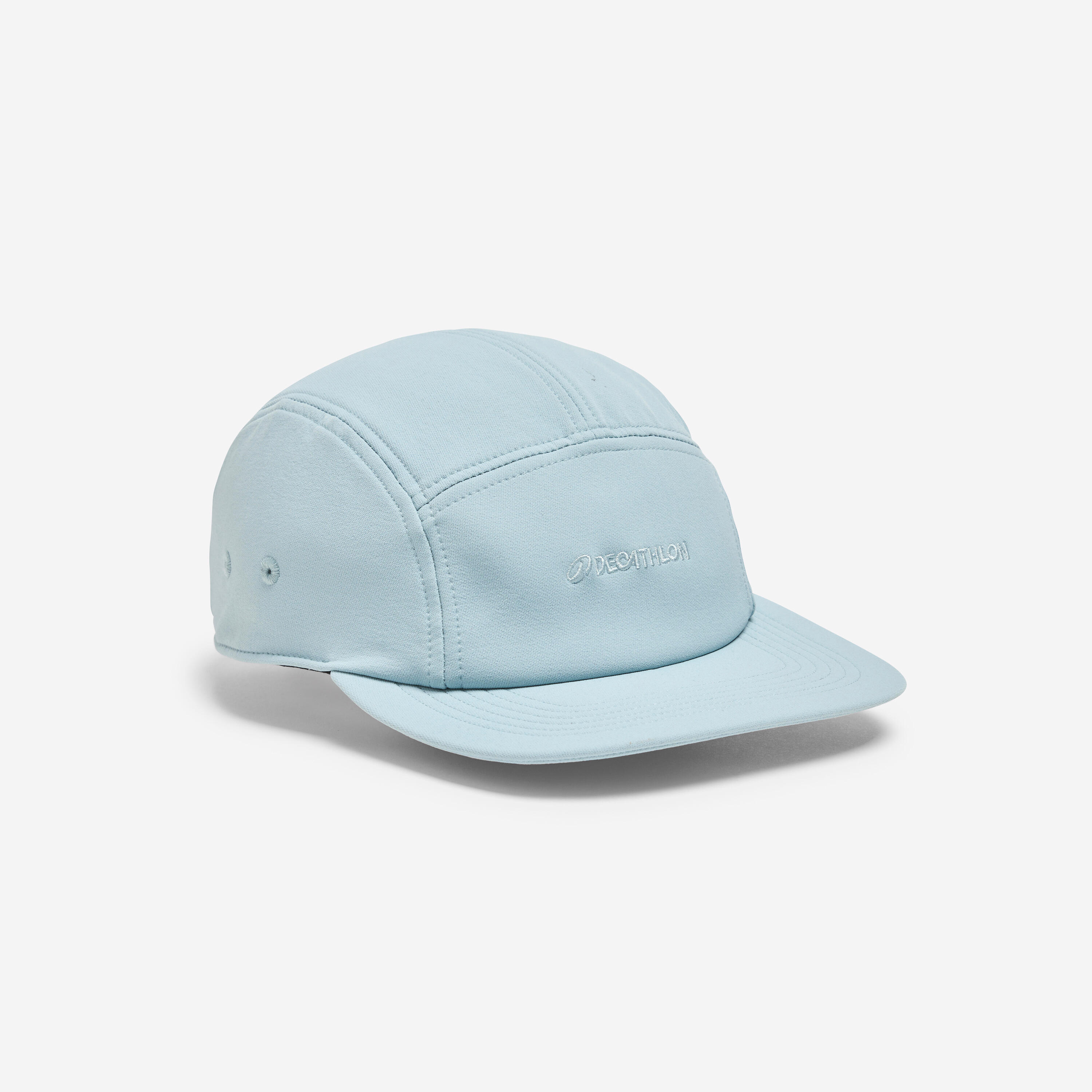DECATHLON Gorra 5 Paneles con visera plana, azul