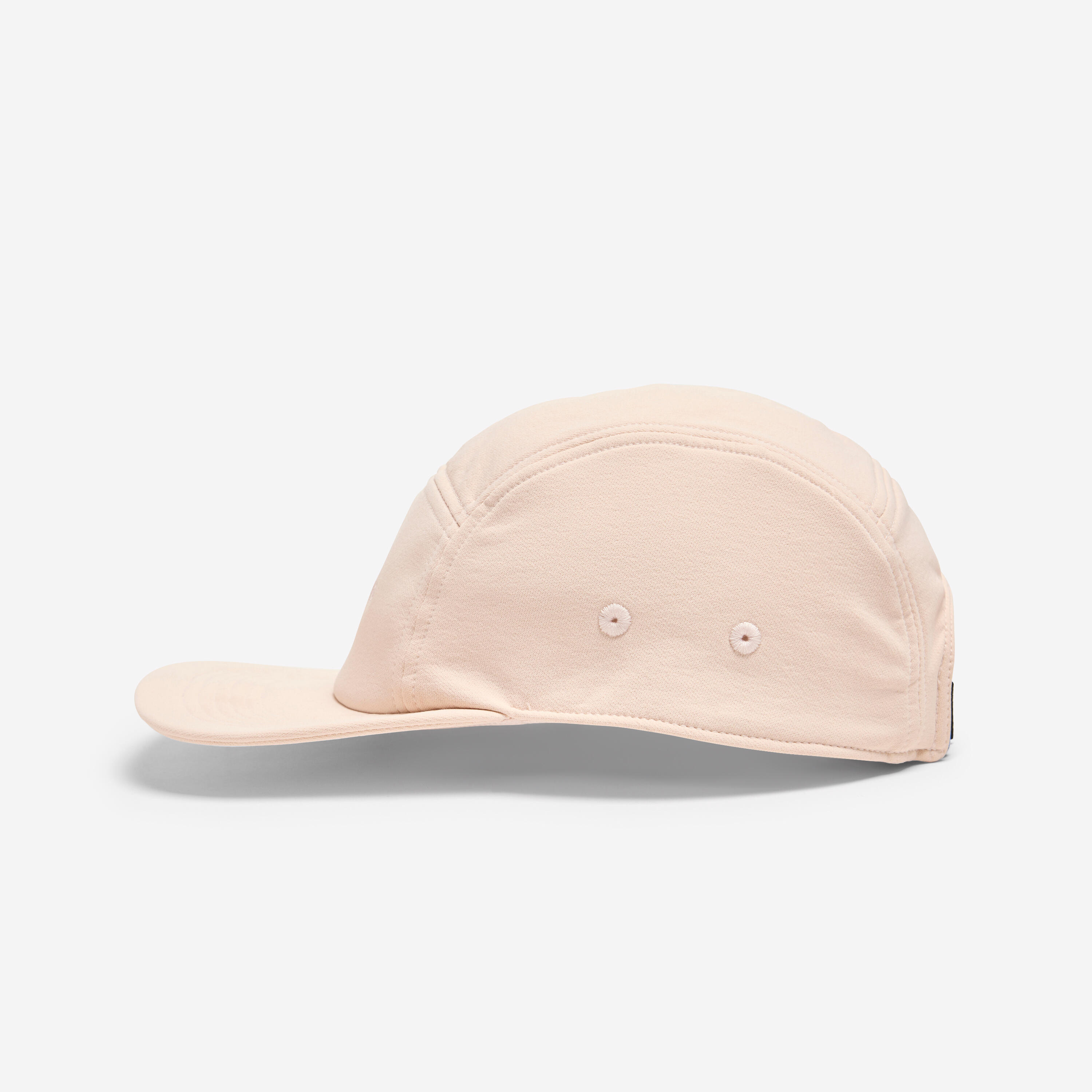 5-Panel Cap with Flat Visor, Pink - DECATHLON