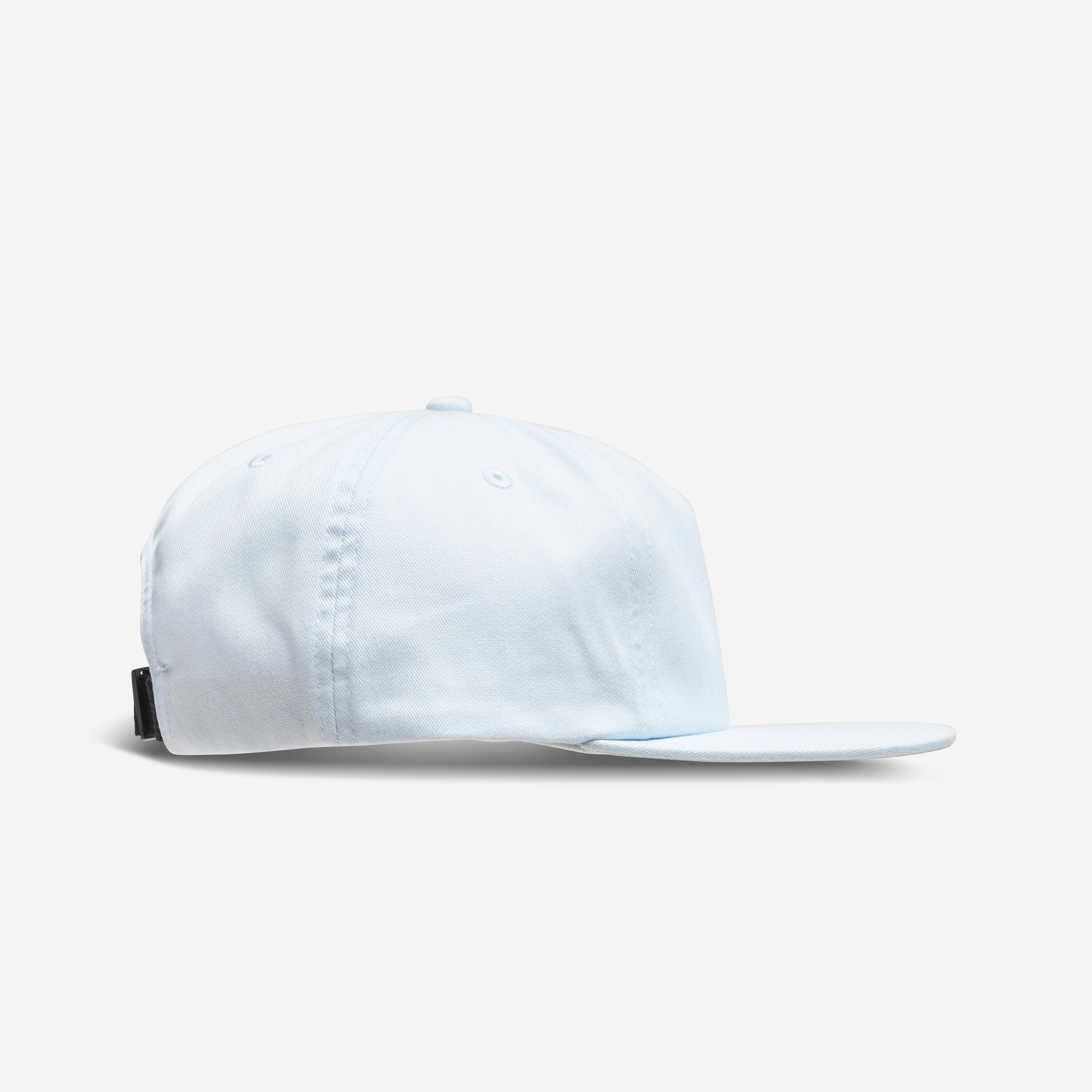 Gorra 6 Paneles con visera plana, azul 5/8