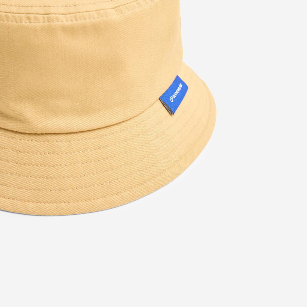 Klobúk typu bucket hat béžový