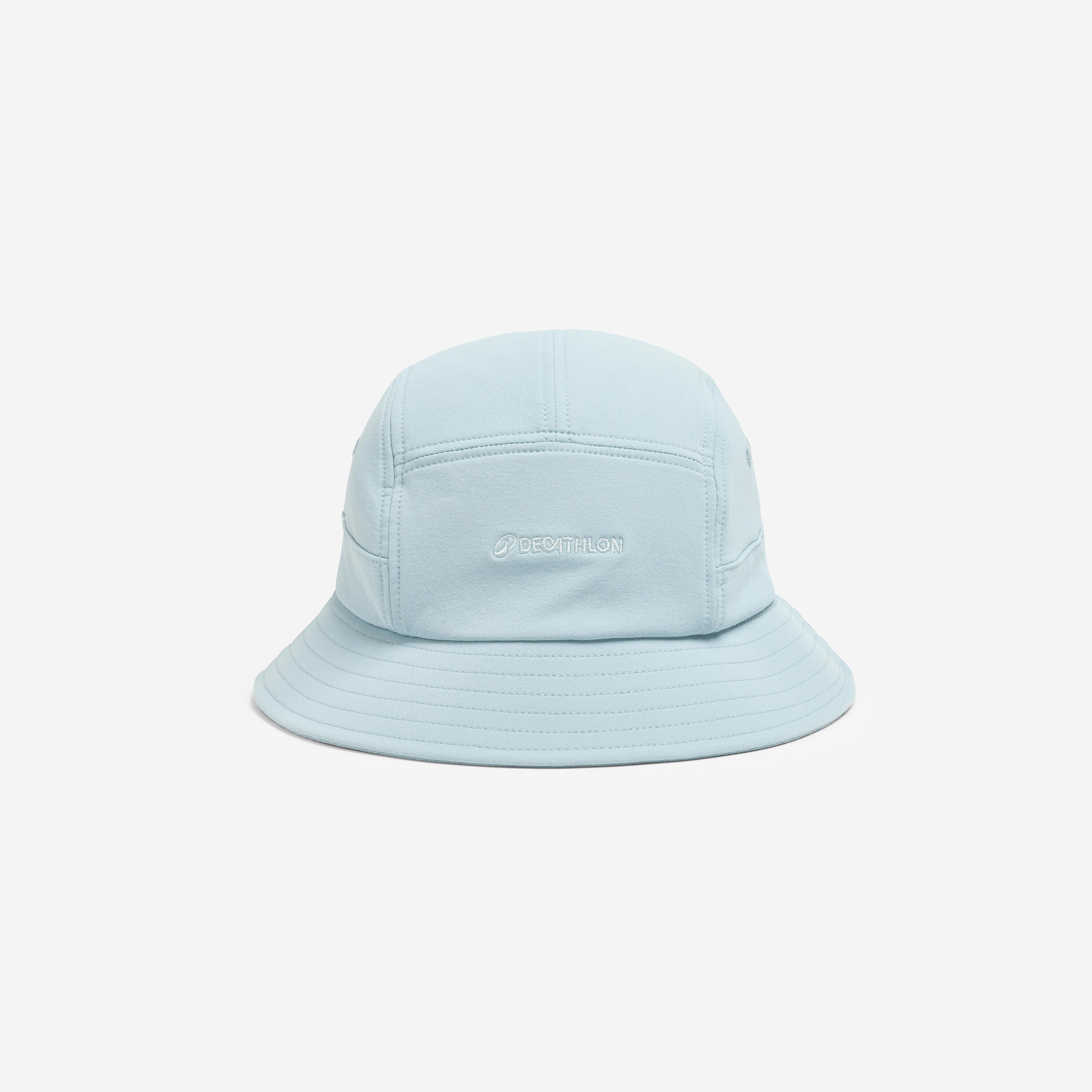 Round Bucket Sun Hat - Rainy Blue