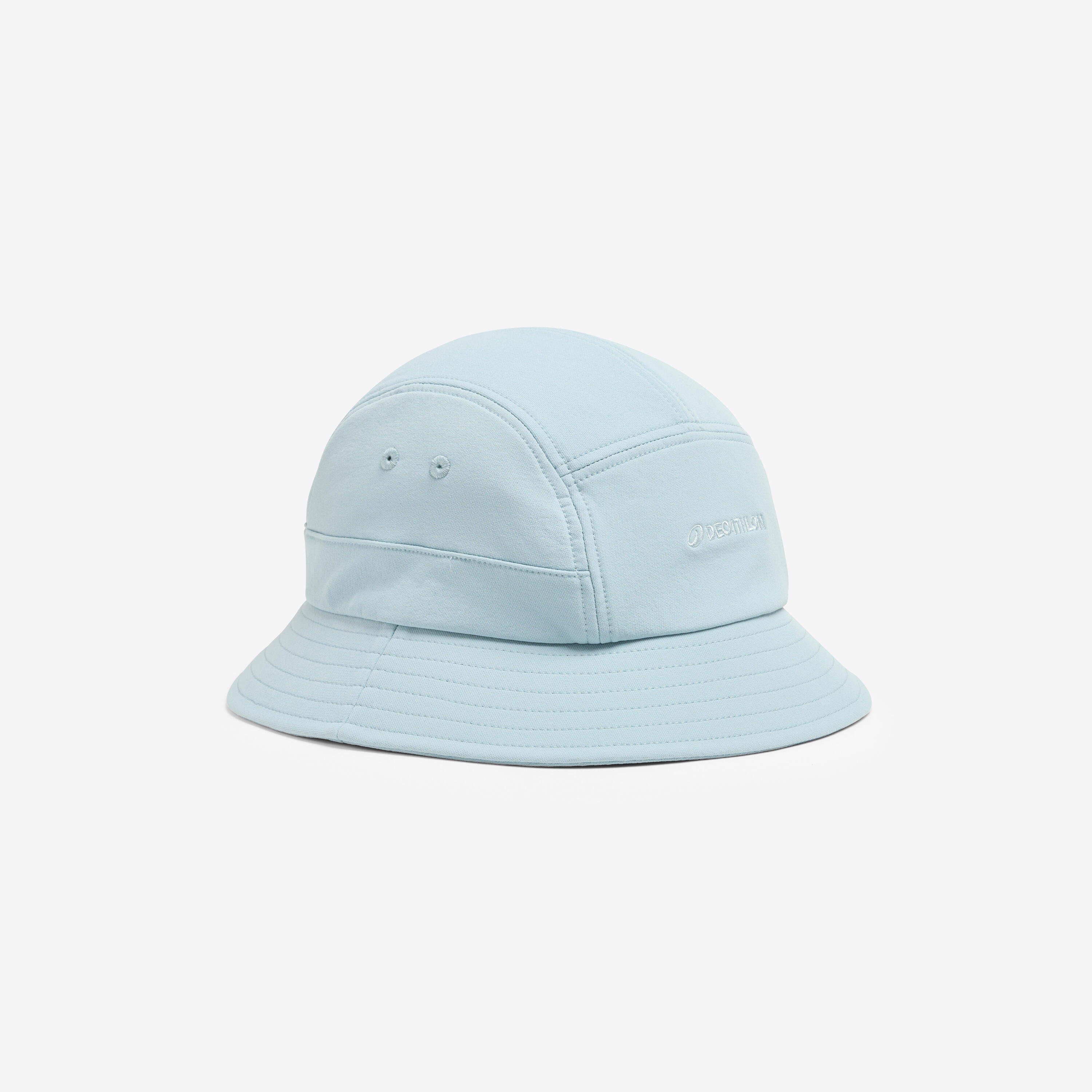 Round Bucket Sun Hat - Rainy Blue