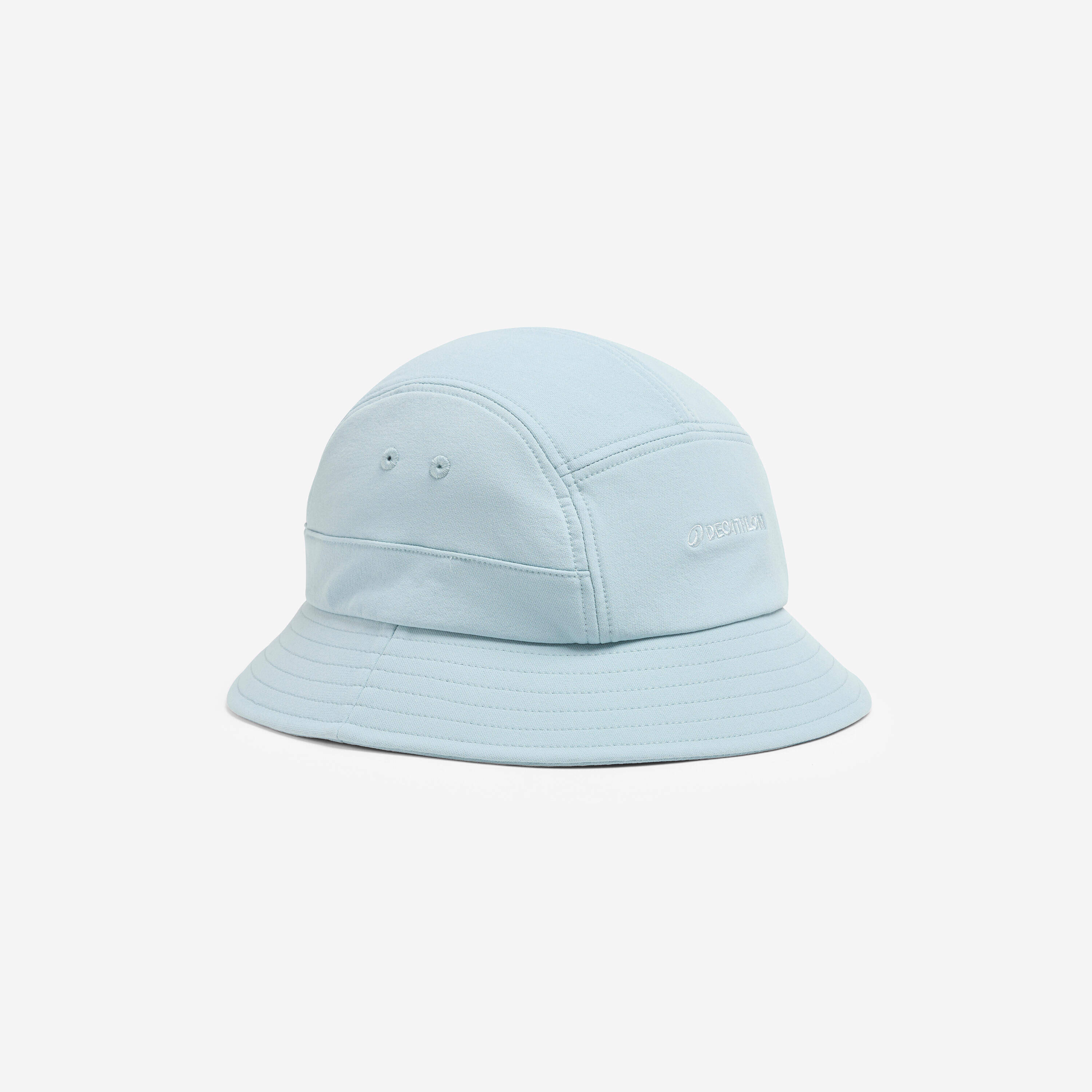 Round Bucket Sun Hat - Rainy Blue -  1
