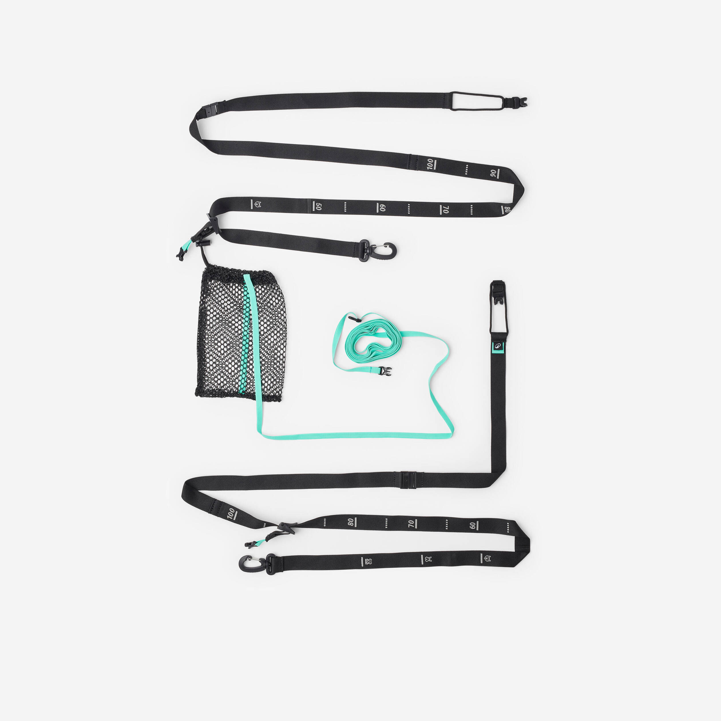 Trampoline Game High Jump Elastic Band - Black