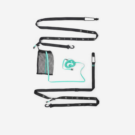 Trampolinspiel Gummiband Hochsprung