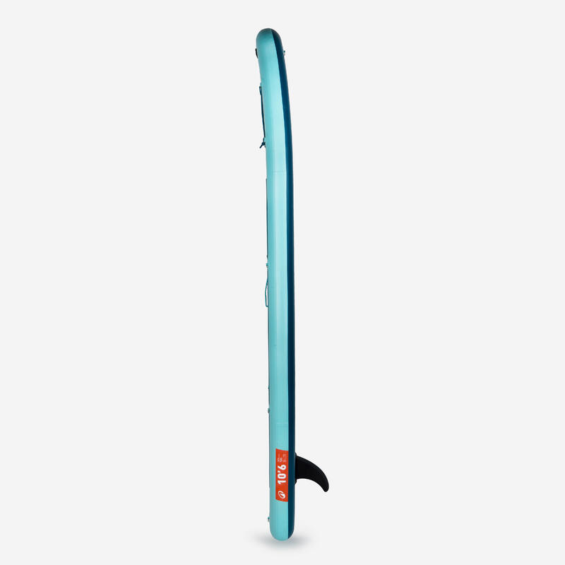 Pack Stand up paddle gonflable 10'6 ,1 ou 2 personnes (jusqu'à 130 kg)- 100 Bleu