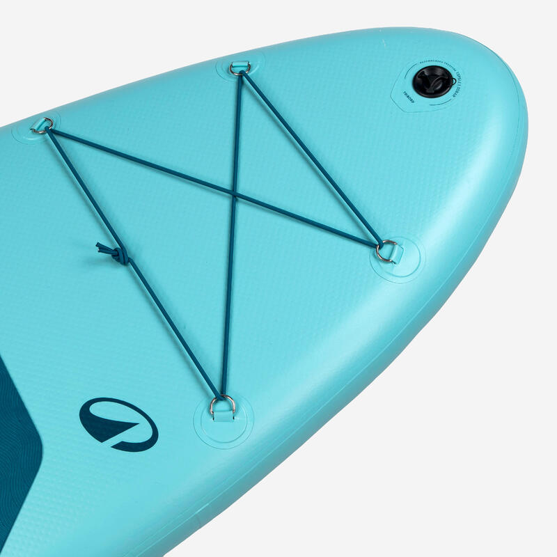 Tabla paddle surf hinchable 100 10'6 1-2 Personas (Hasta 130 kg) azul