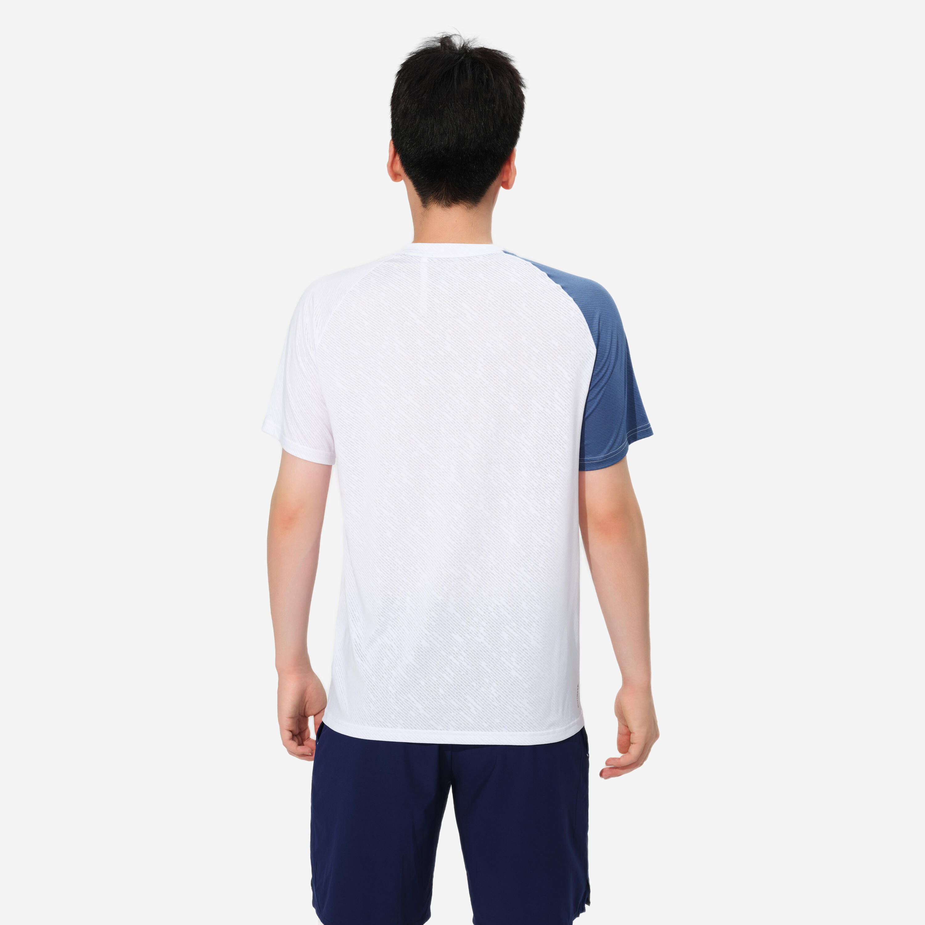 LITE Badminton T-shirt 560 Men White Storm -  4