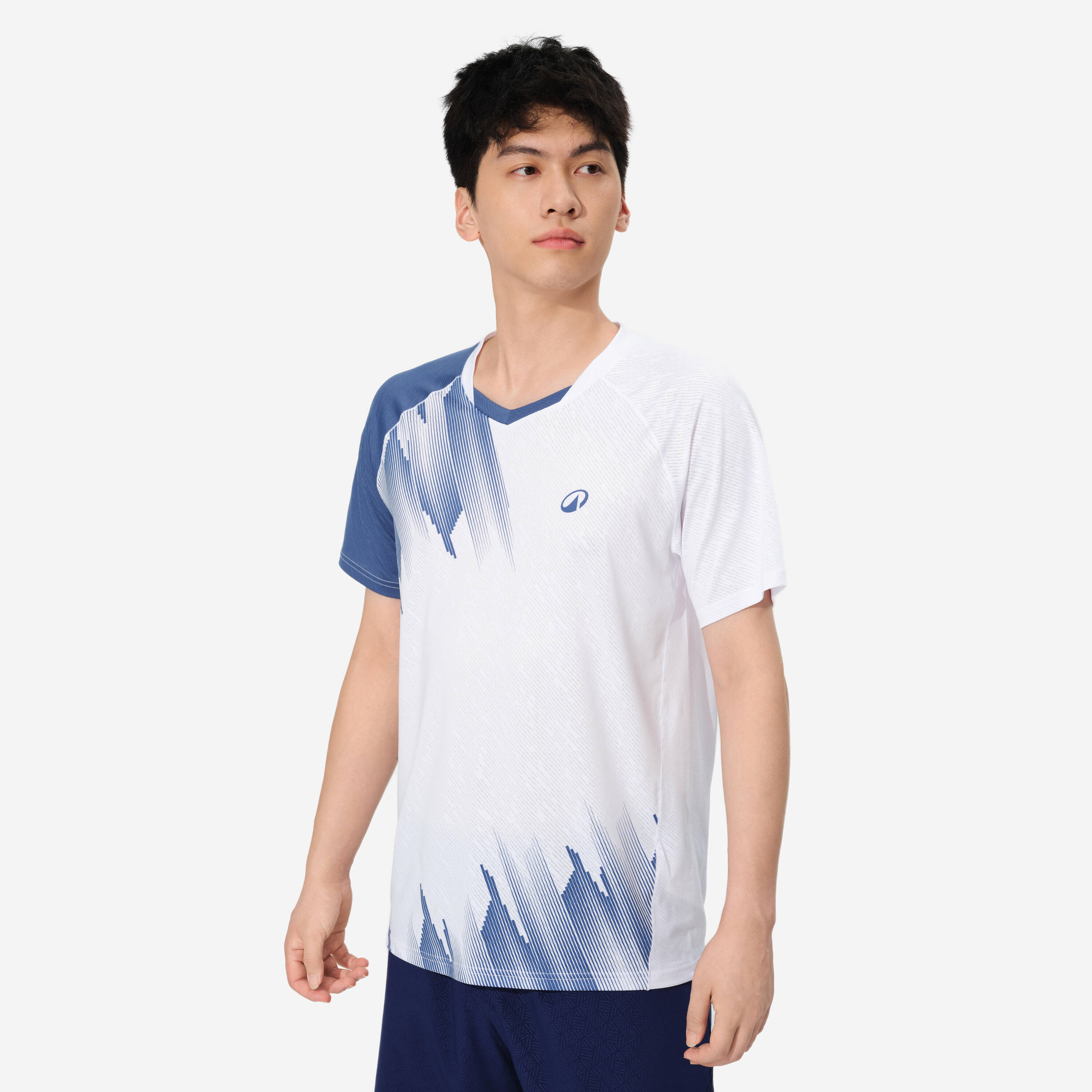 LITE Badminton T-shirt 560 Men White Storm -  1