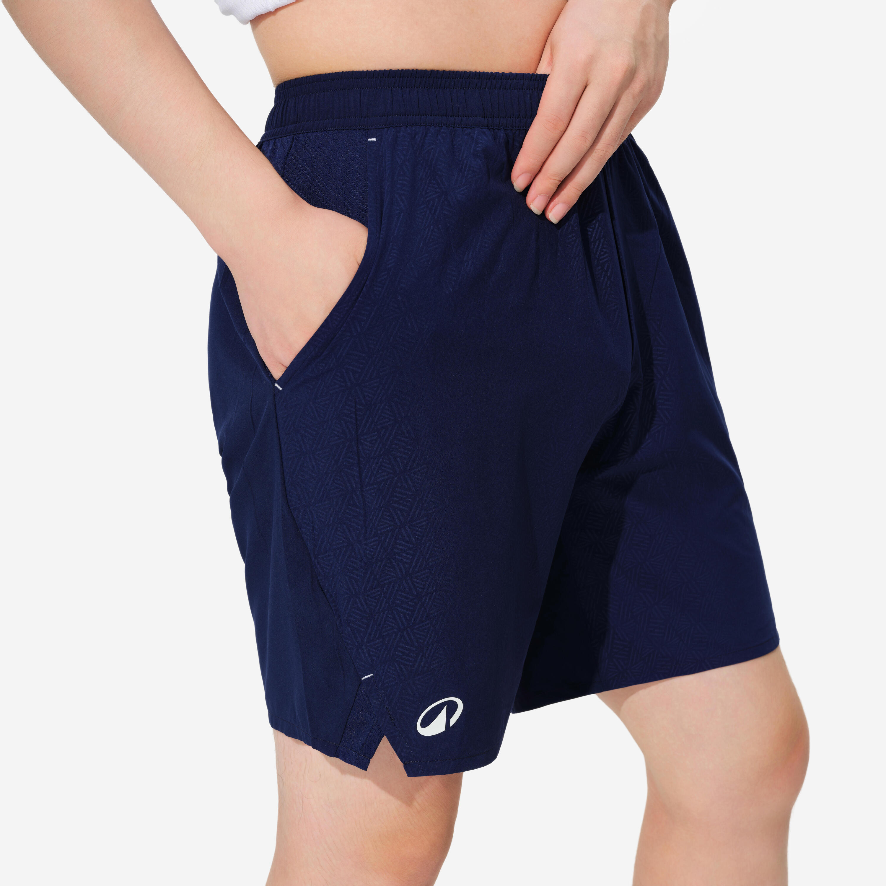 Short de badminton homme - Lite 560 bleu 4/12