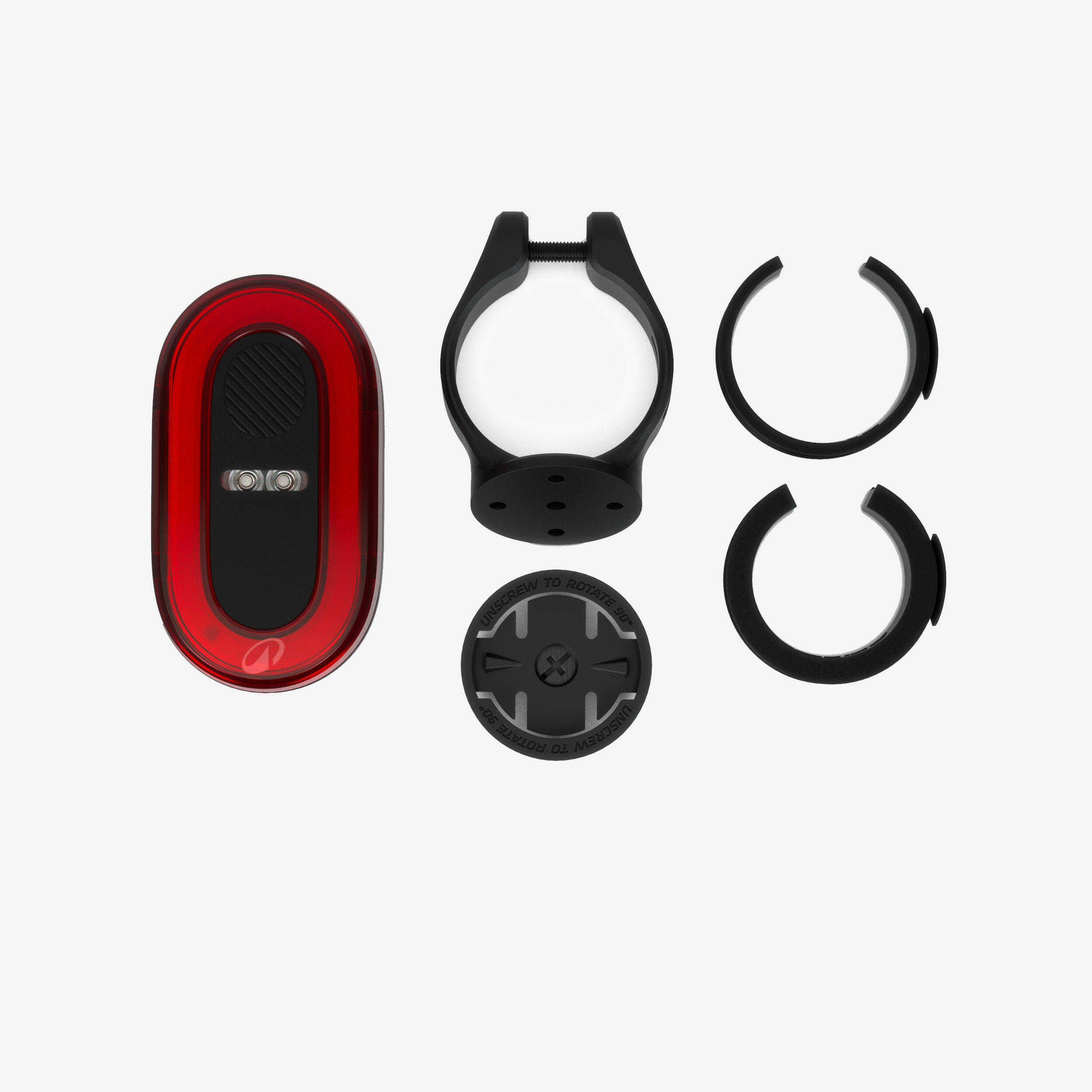 RL930 USB rechargeable rear bike light with deceleration sensor