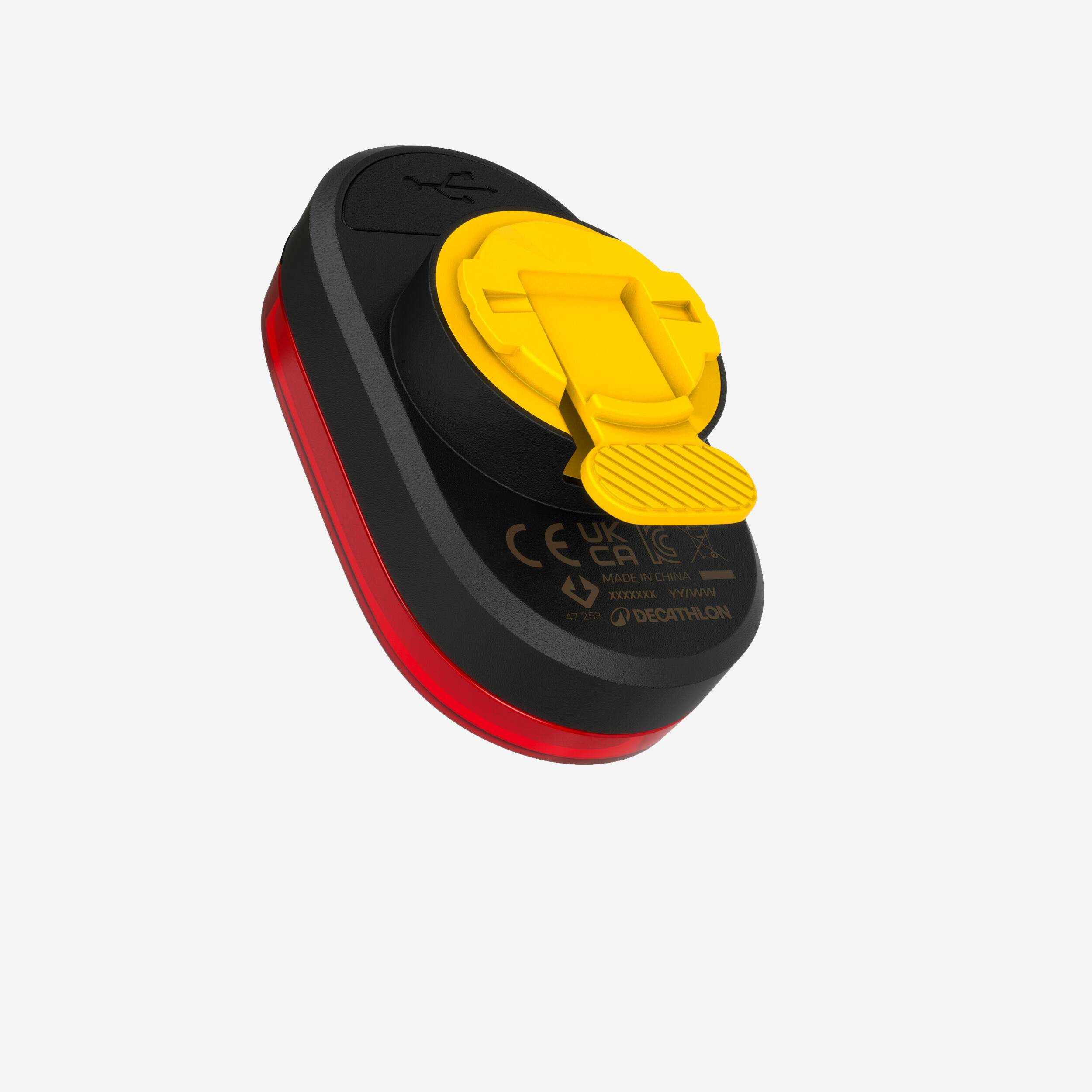 RL930 USB rechargeable rear bike light with deceleration sensor