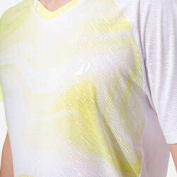 LITE Badminton T-shirt 560 Men White Lime