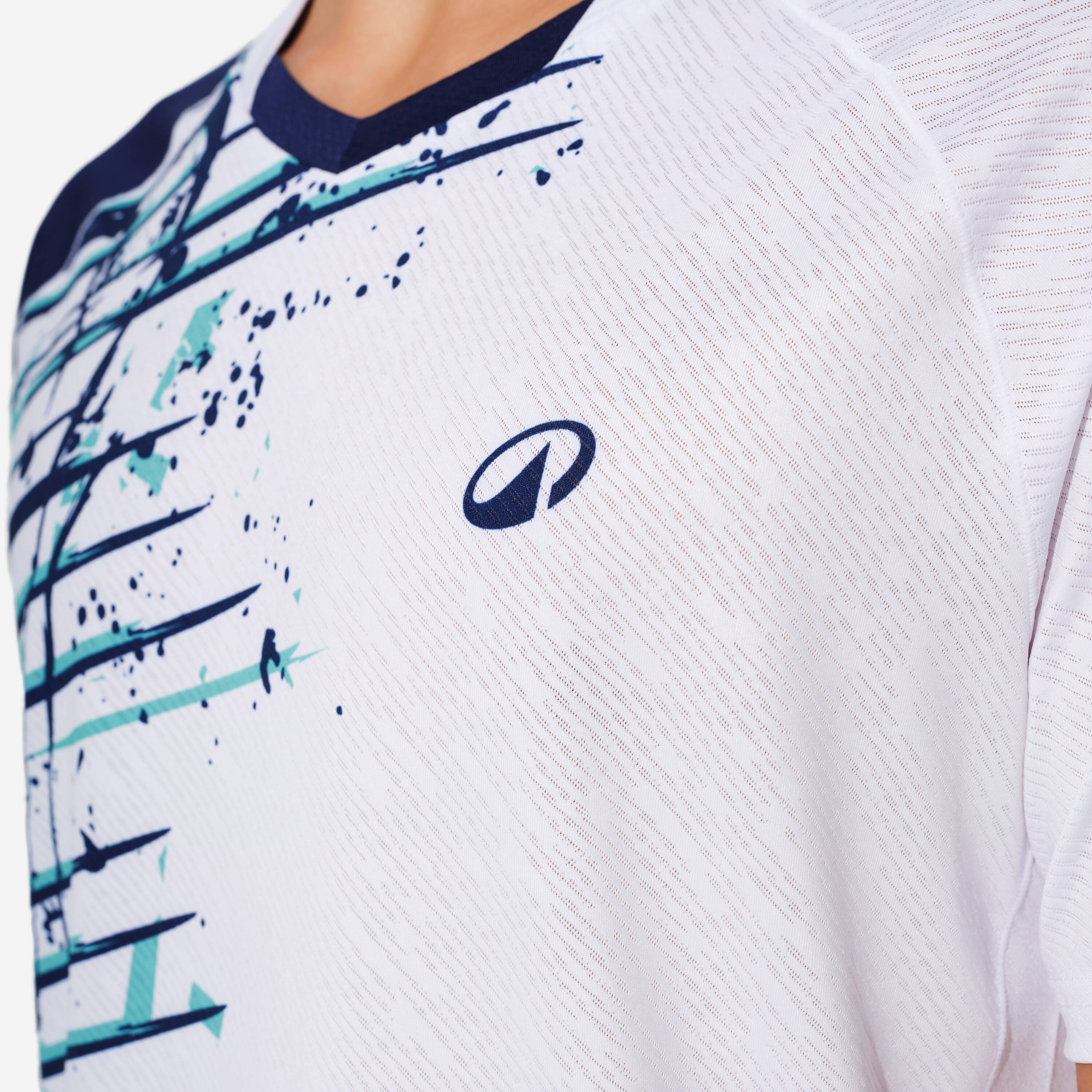 LITE Badminton T-shirt 560 Men White -  5