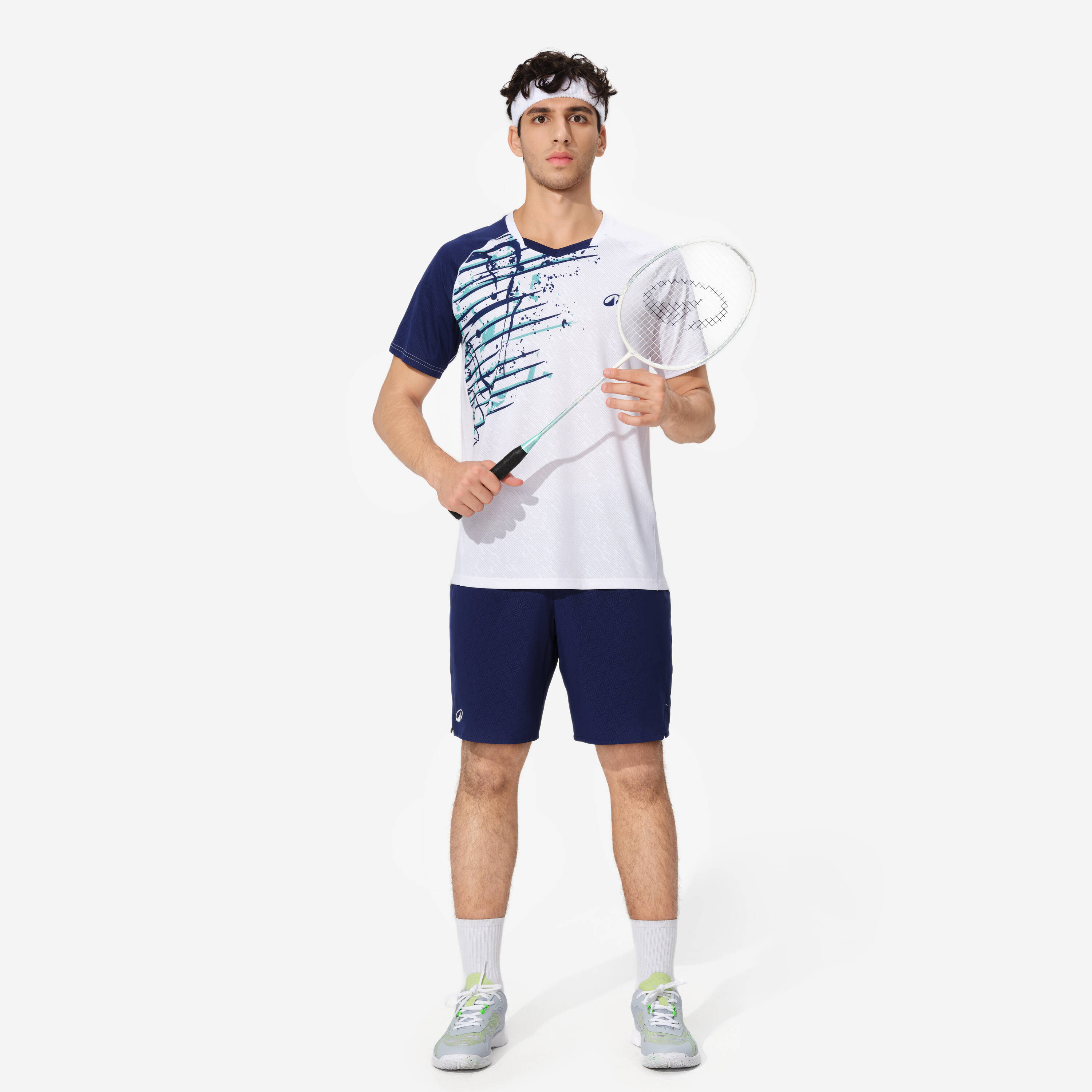 LITE Badminton T-shirt 560 Men White -  2