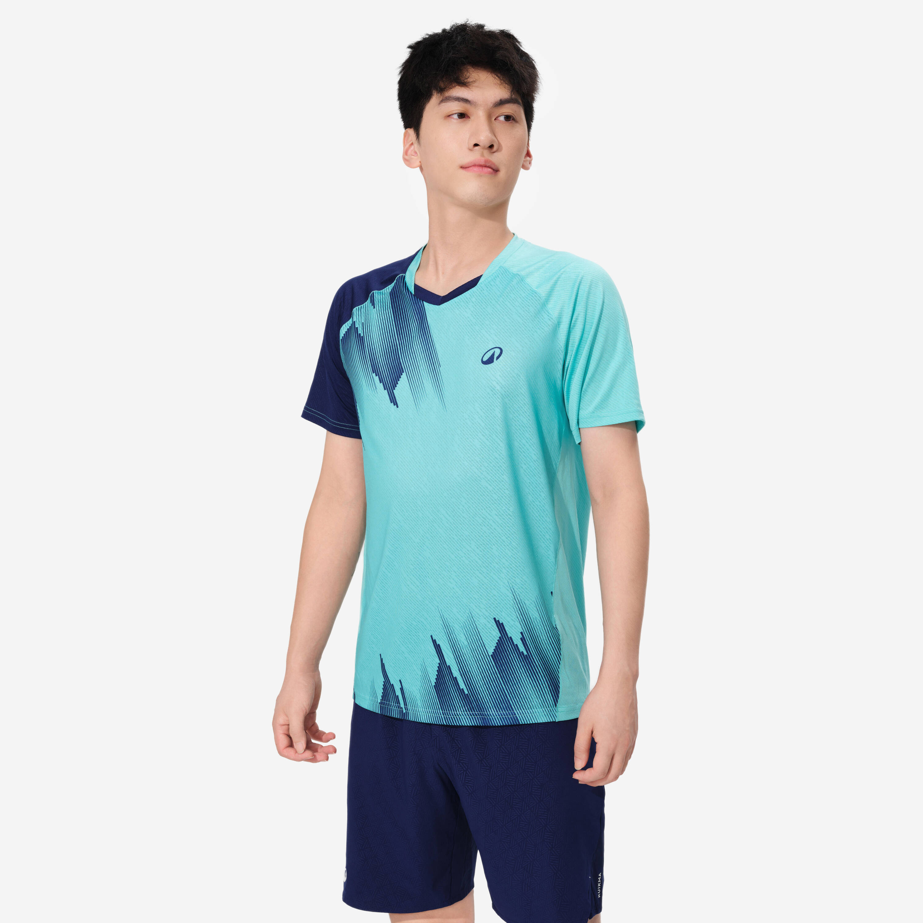 LITE Badminton T-shirt 560 Men Turquoise -  1