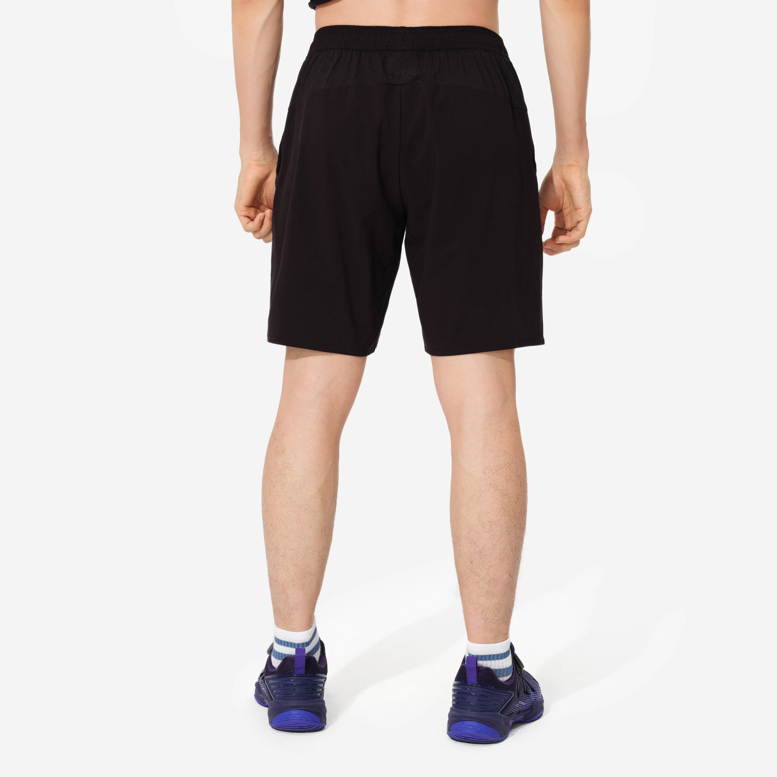 Men Badminton Short 560 Black -  4