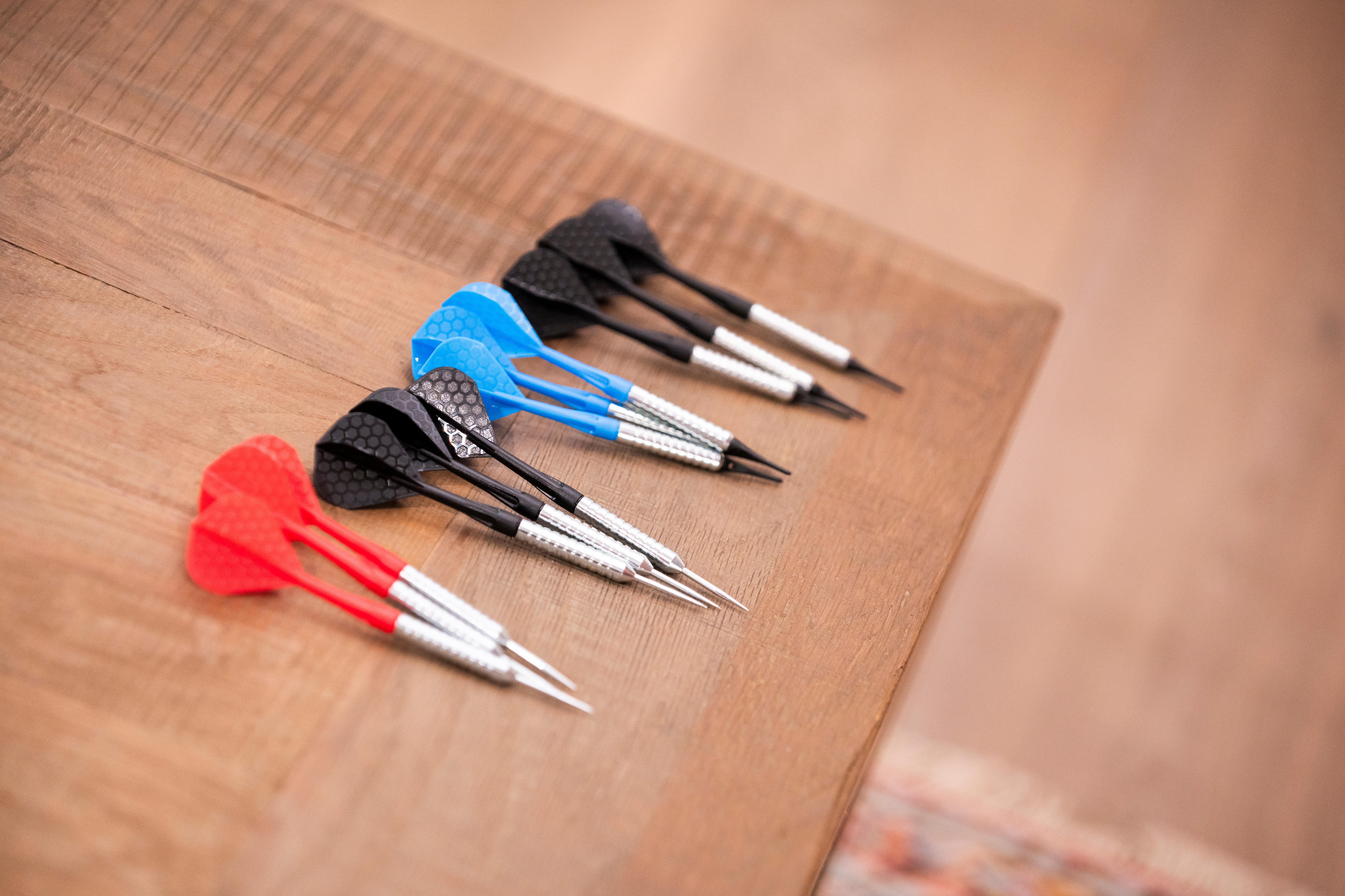 T100 Steel-Tipped Darts Tri-Pack - Black - CANAVERAL