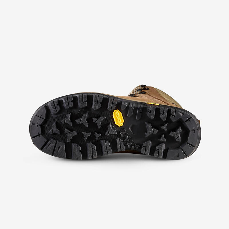 Bocanci Înalți din piele Impermeabili Trekking MT500 VIBRAM Damă