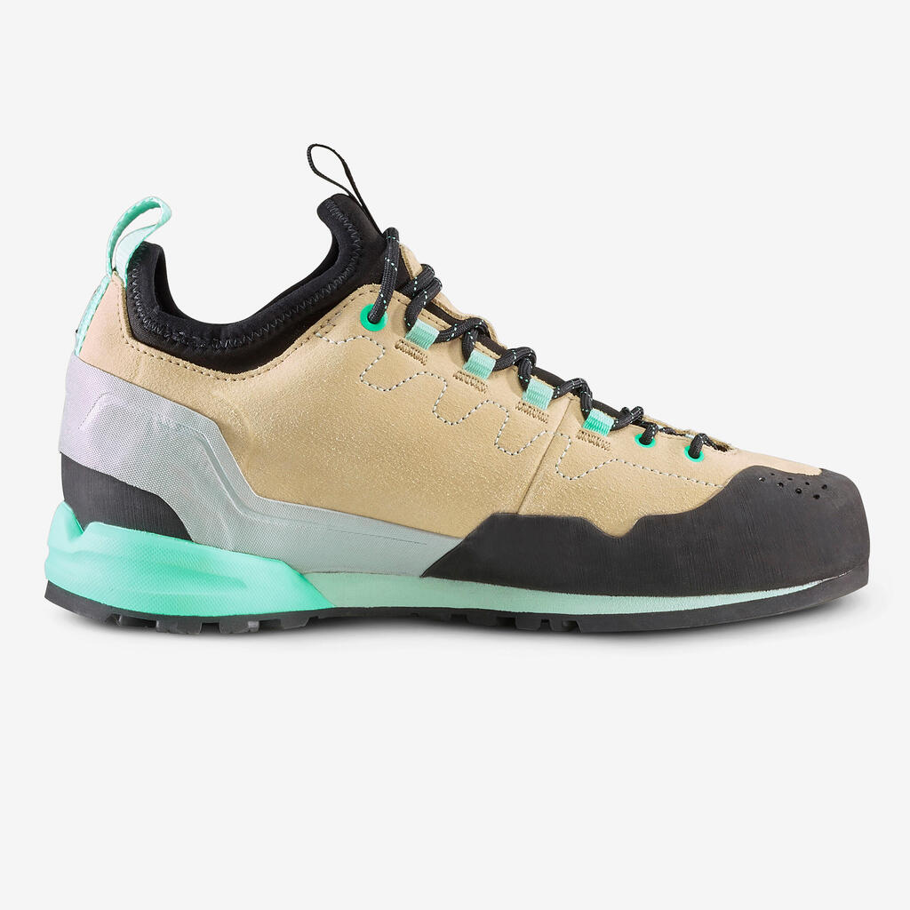 Women’s Waterproof Approach Shoes - ROCK beige