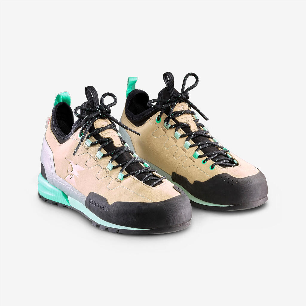 Women’s Waterproof Approach Shoes - ROCK beige