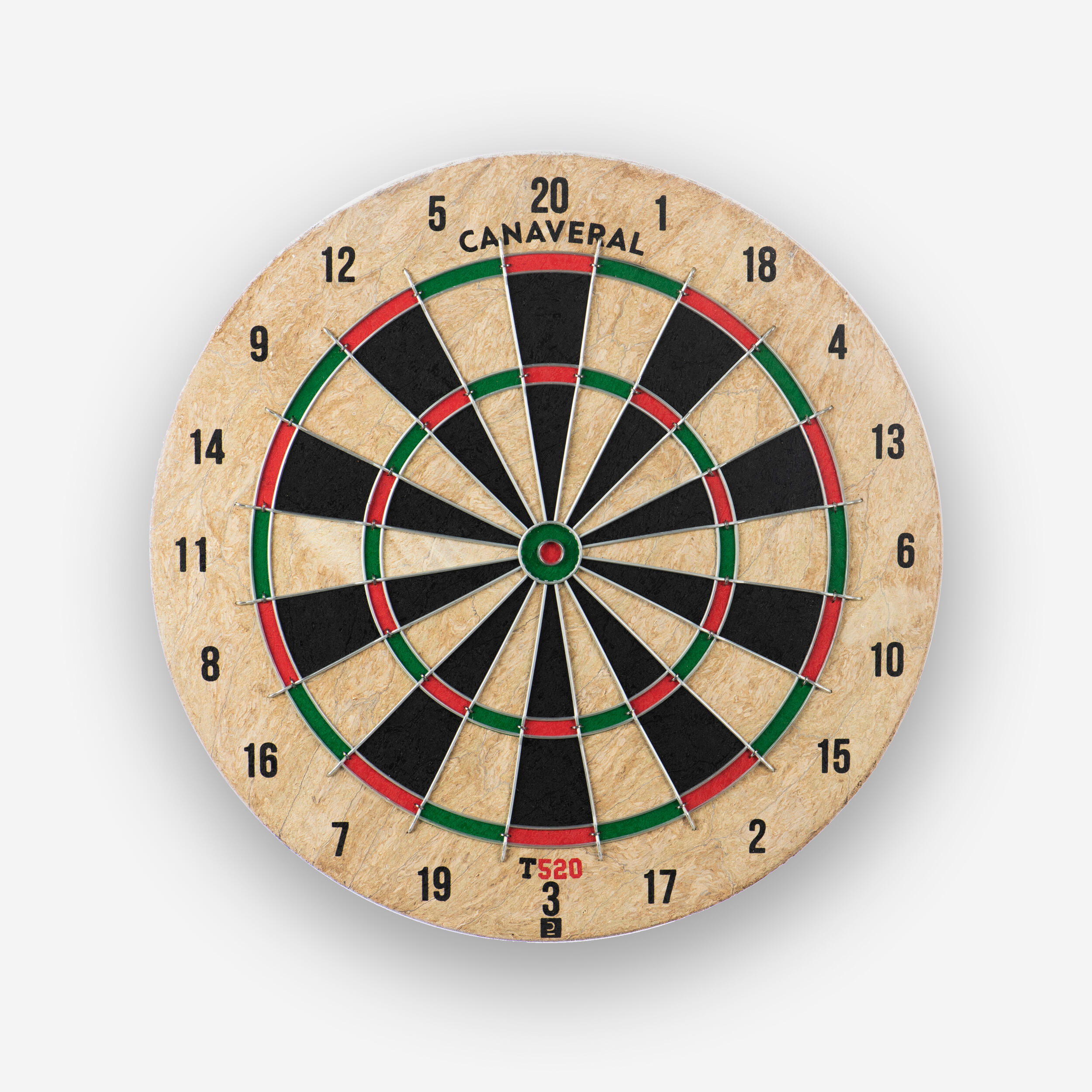 Steel Dartboard T520 (Natural Fiber)