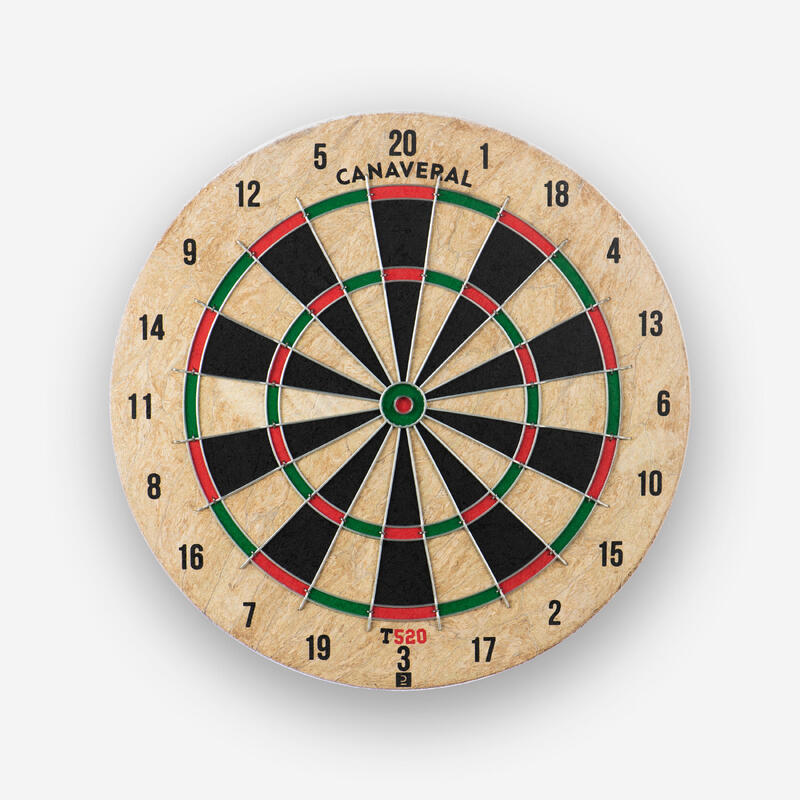 DARTBORD MET STALEN PIJLTJES CLUB 520