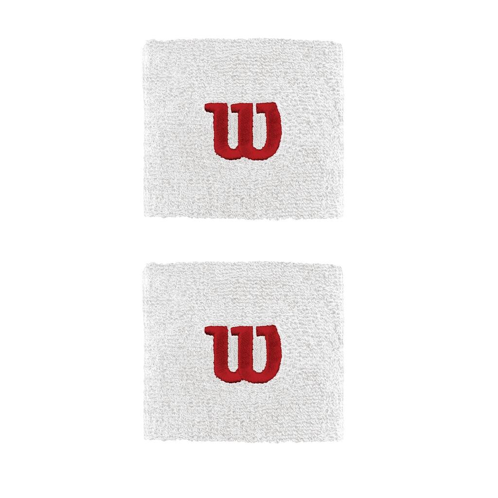 Muñequera unisex Adulto Wilson blanco