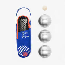 JEU DE 3 BOULES DE PETANQUE LOISIR 150