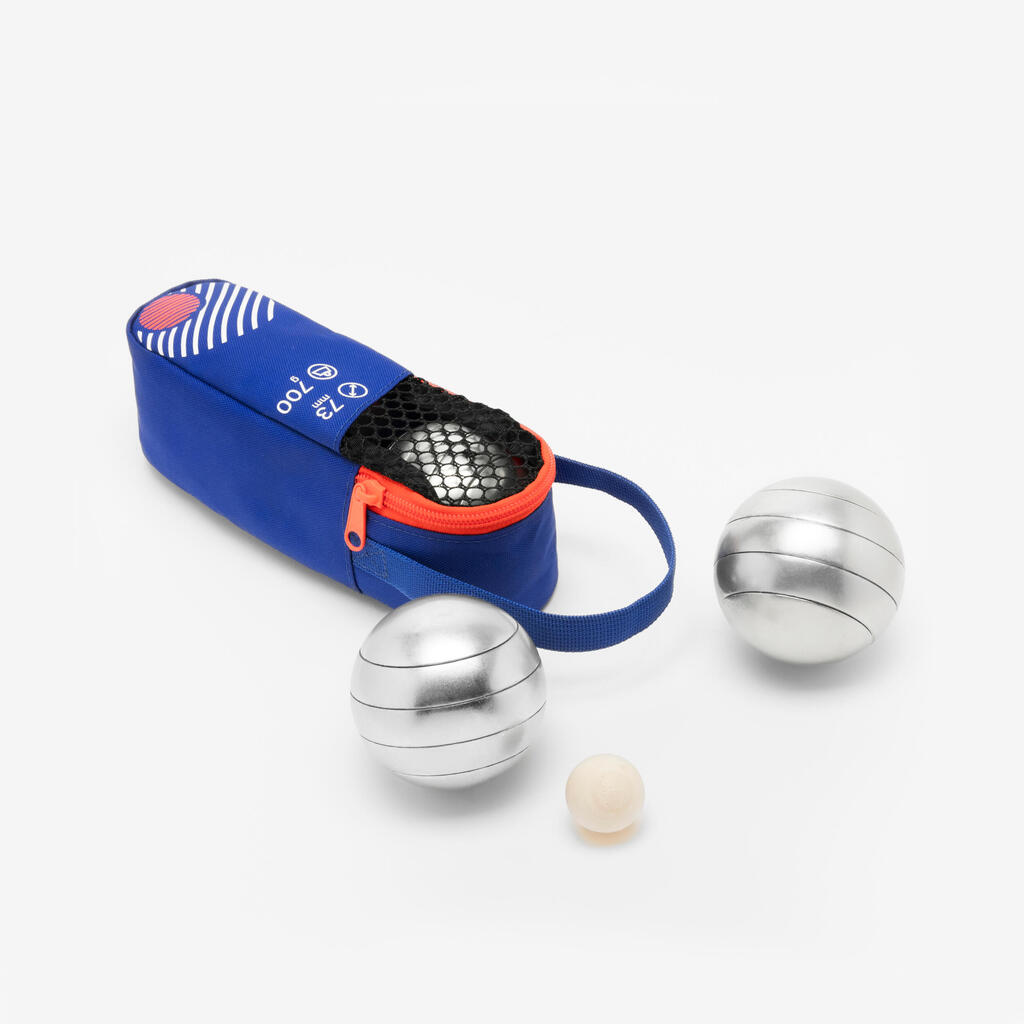 SET OF 3 RECREATIONAL PETANQUE BOULES 150