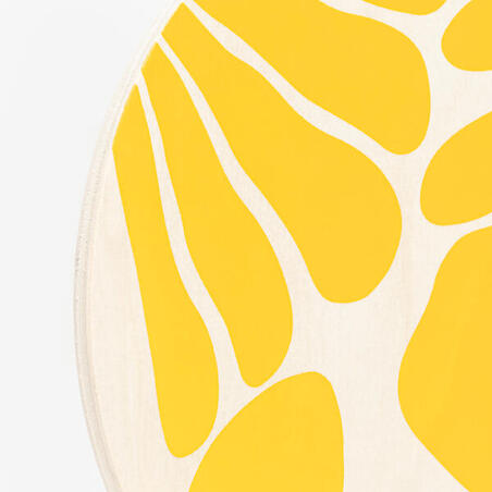 Набір дерев'яних ракеток для пляжного тенісу жовтий