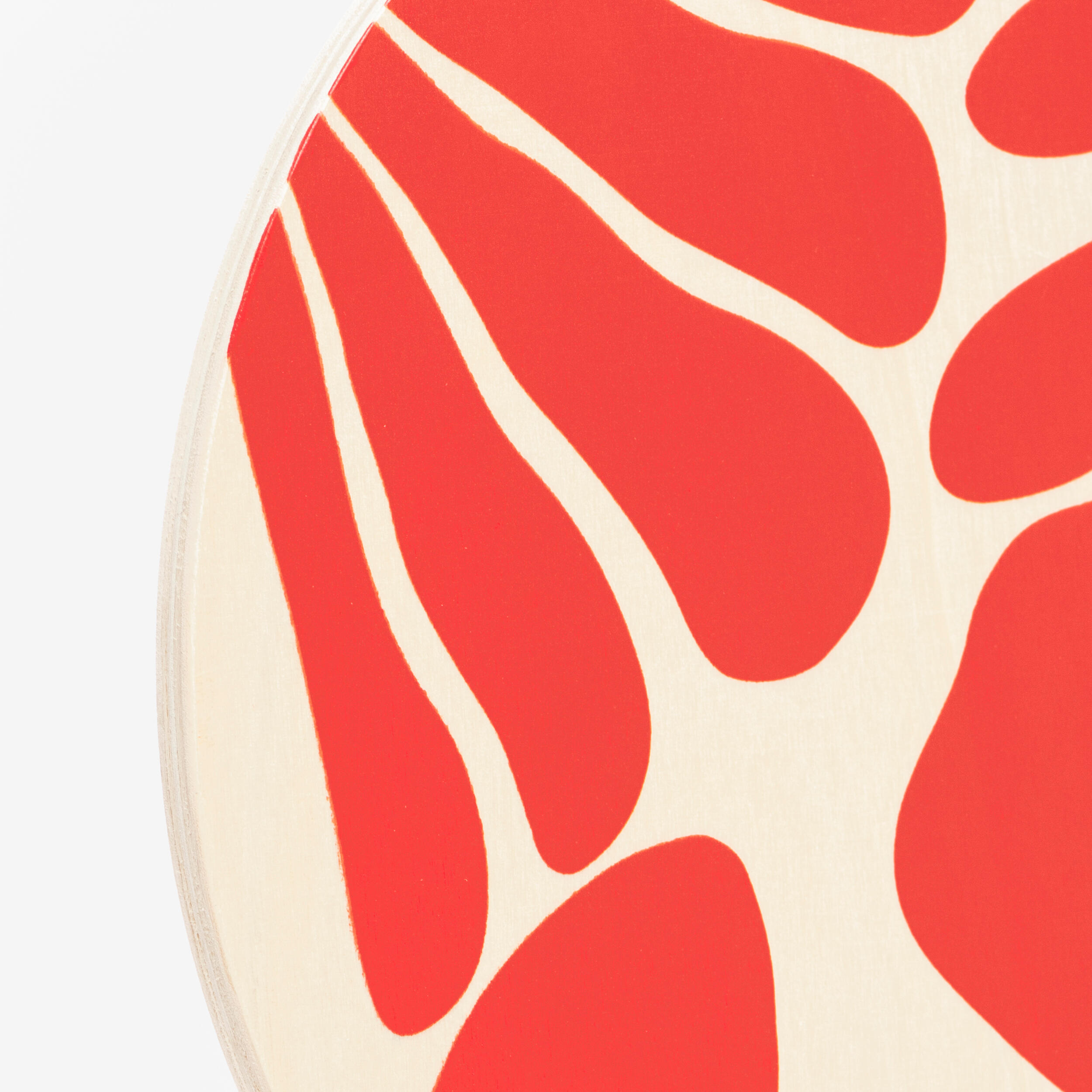 КОМПЛЕКТ РАКЕТИ ЗА ПЛАЖЕН ТЕНИС WOODY RACKET, ЧЕРВЕН - DECATHLON