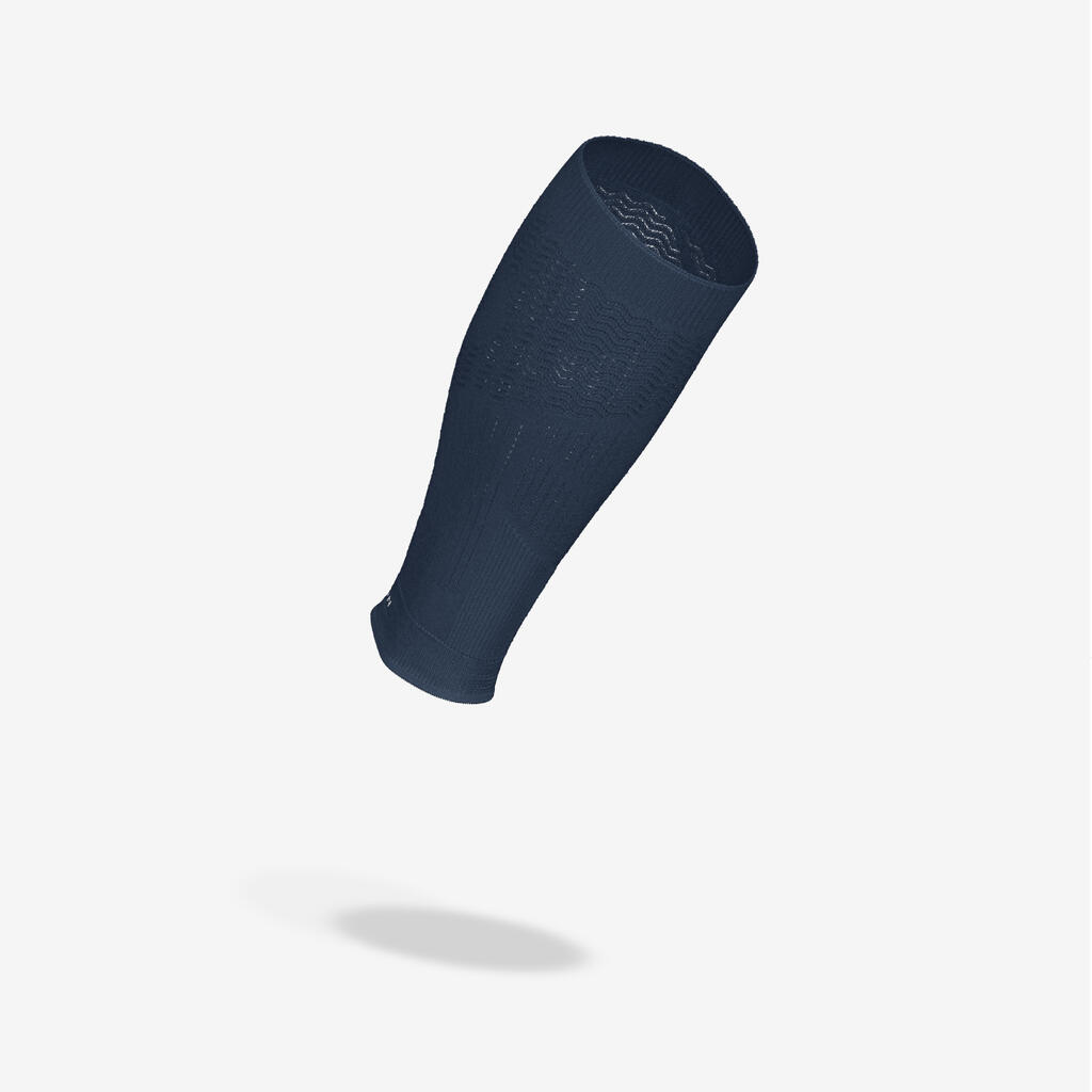 Manchons de compression running KIPRUN 900 bleus