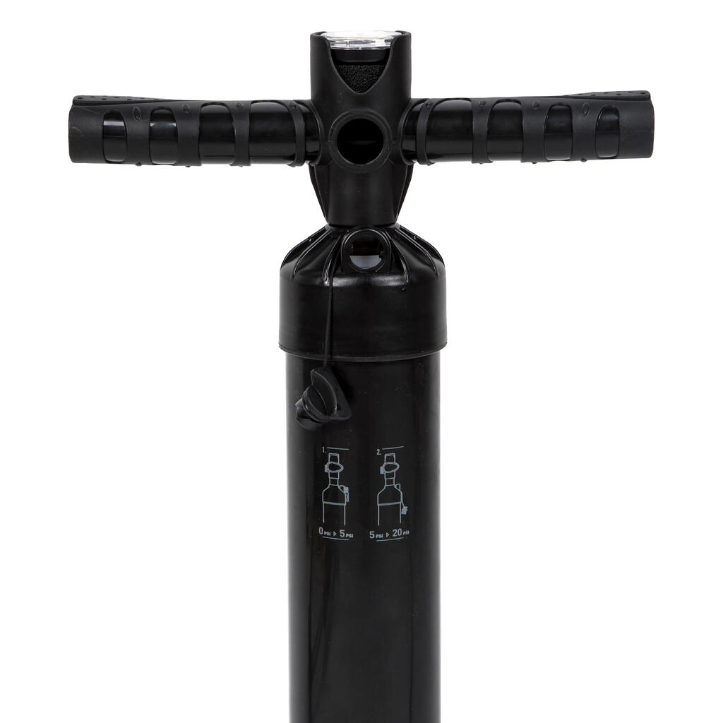 Pack Stand up paddle gonflable 9'6, 1 personne (jusqu'à 80kg)  - 100 Jaune