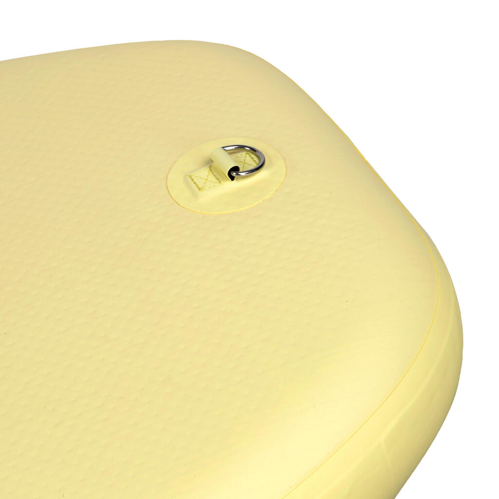 Pack Stand up paddle gonflable 9'6, 1 personne (jusqu'à 80kg)  - 100 Jaune