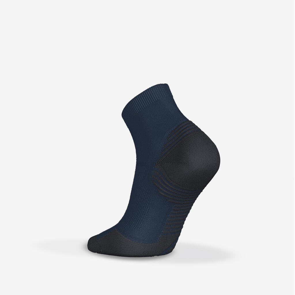 Calcetines de running gruesos medios RUN500 (2 pares)