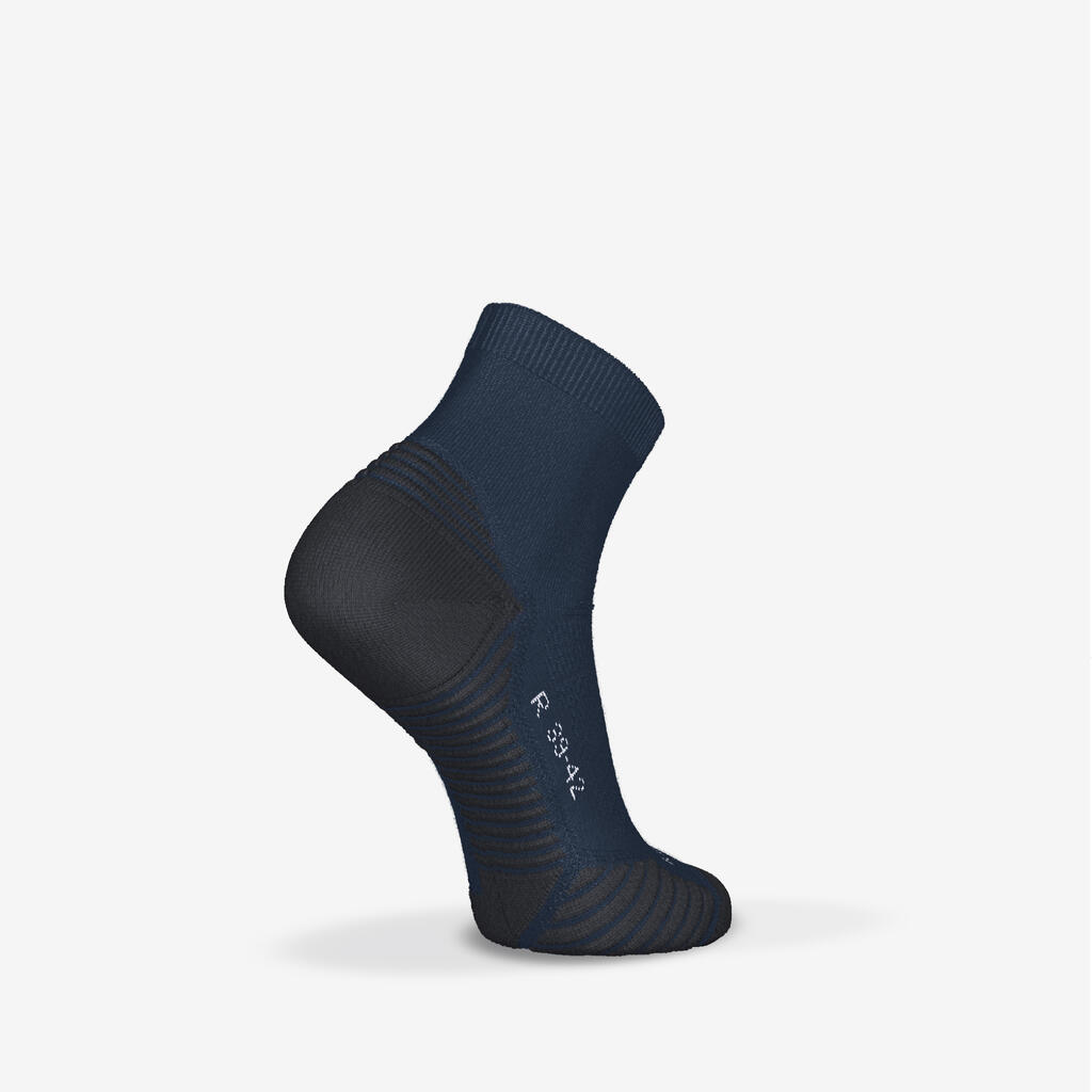 Calcetines de running gruesos medios RUN500 (2 pares)
