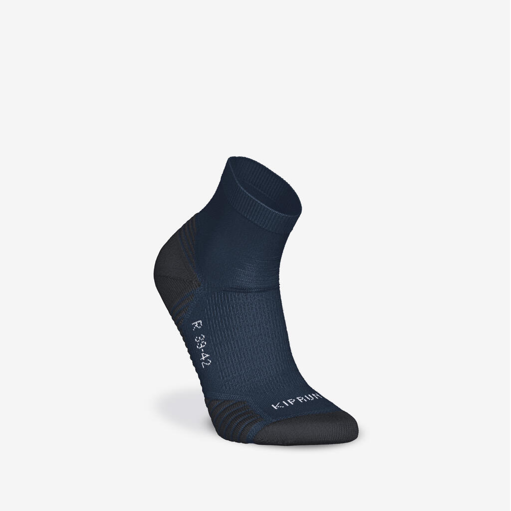 Calcetines de running gruesos medios RUN500 (2 pares)