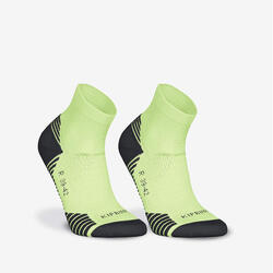 Lot de 2 paires de chaussettes de running run500 epaisses mid
