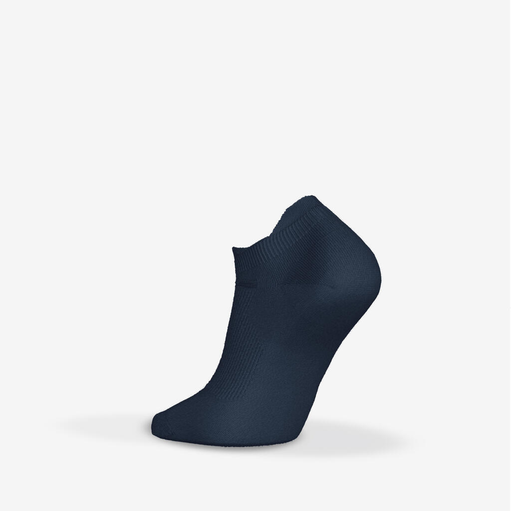 Lot de 2 paires de chaussettes de running run500 fines invisibles