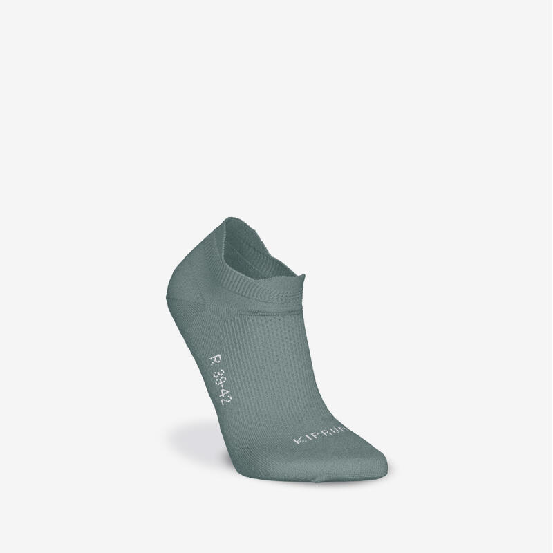 Lot de 2 paires de chaussettes de running run500 fines invisibles