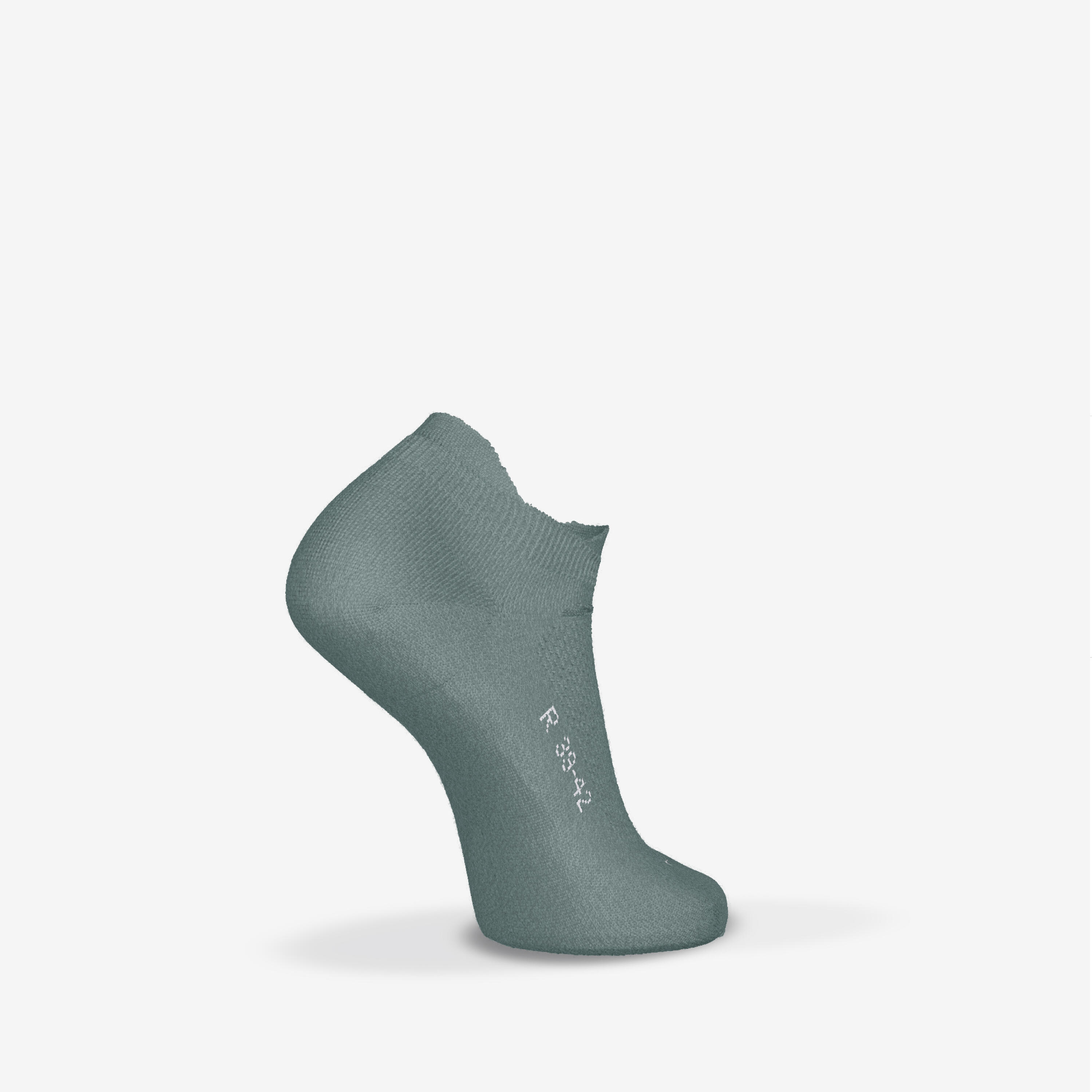 Calze running RUN 500 sottili invisibili x2 2/5