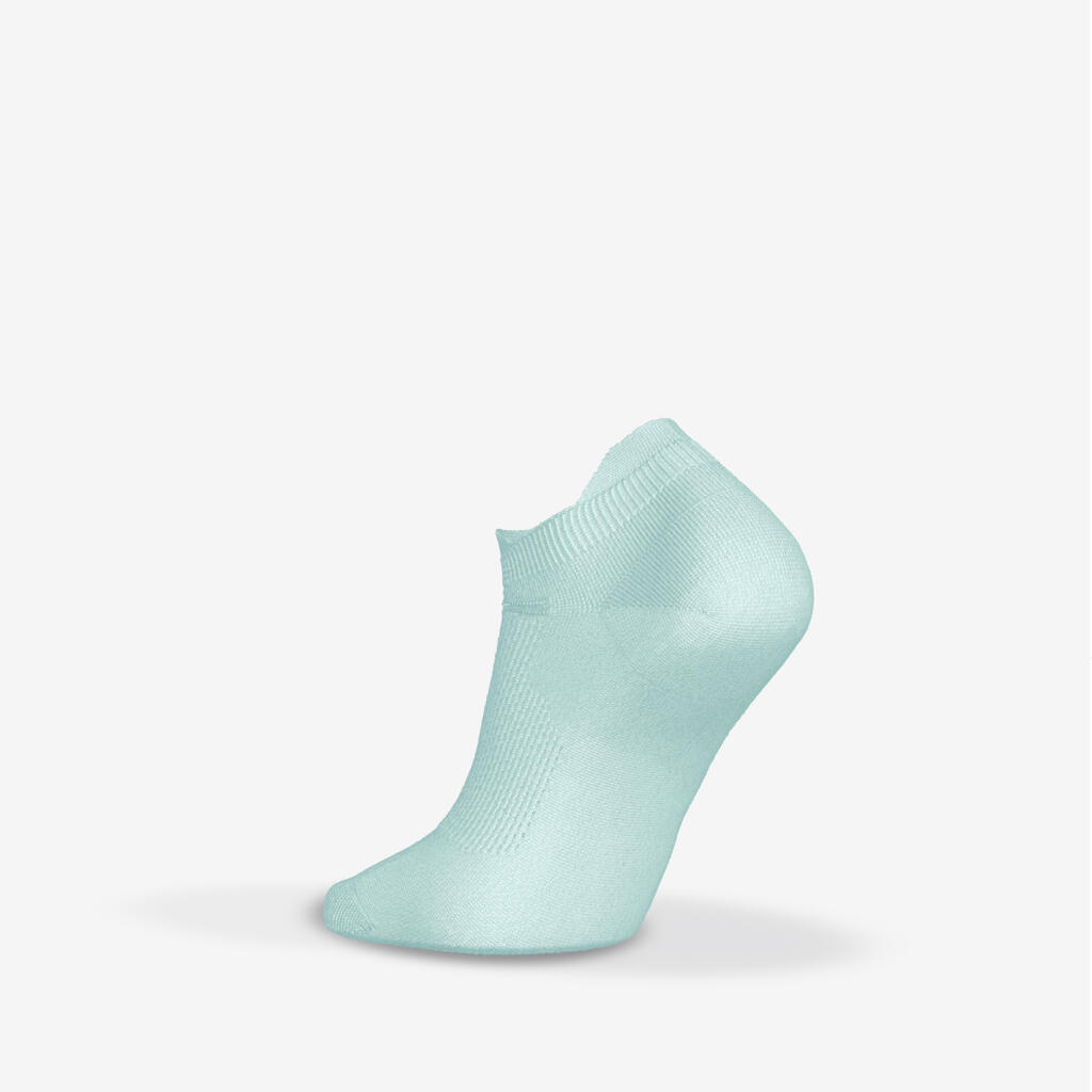 Calcetines de running invisibles y delgados 2 pares RUN500 