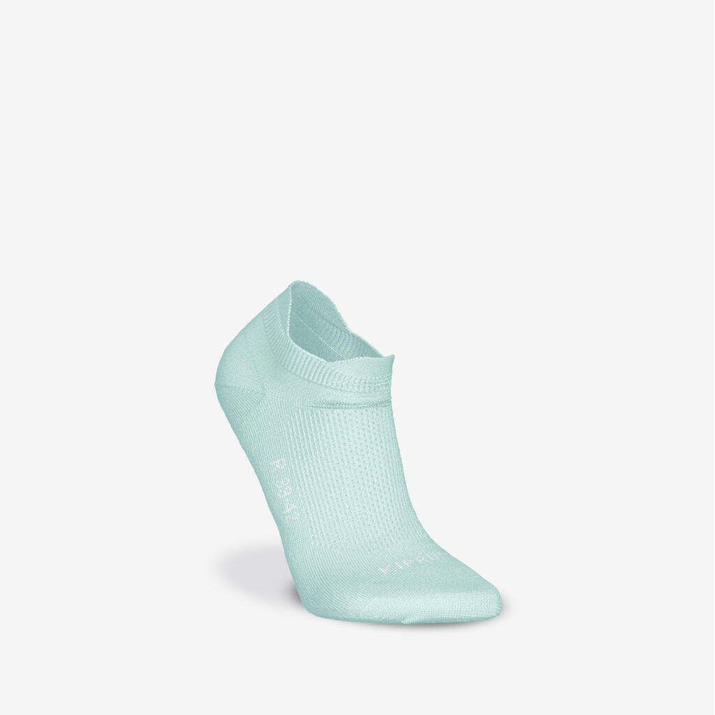 Calcetines de running invisibles y delgados 2 pares RUN500 
